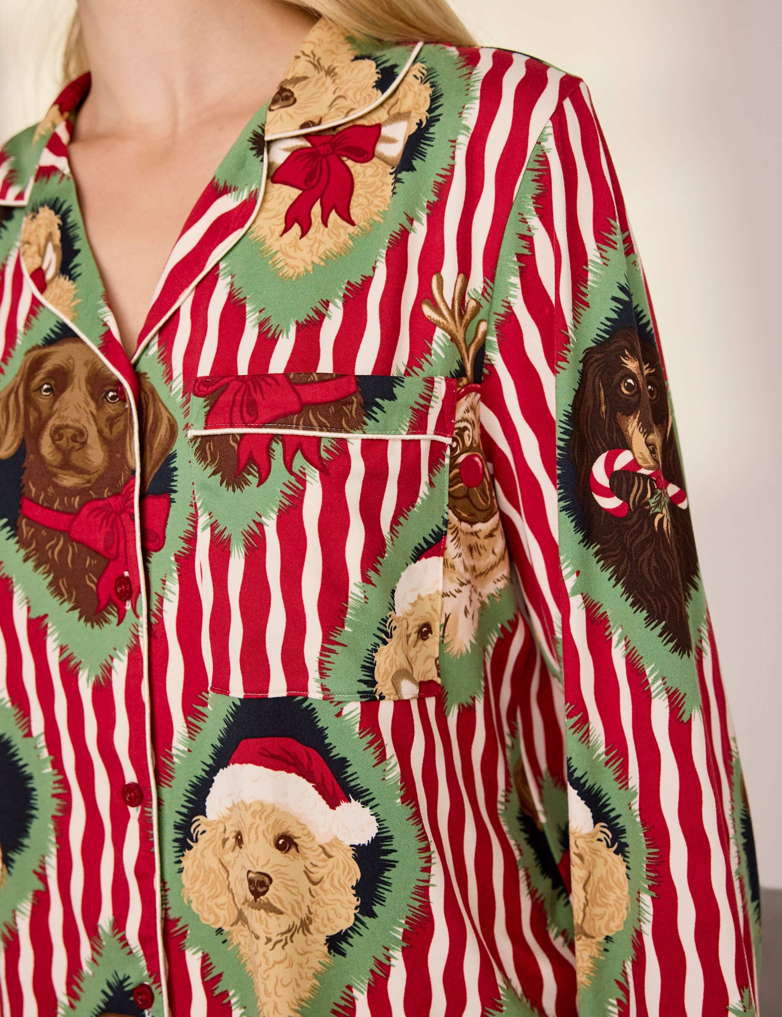 Family Christmas Dog Print
 Pyjama Set 6 of 6