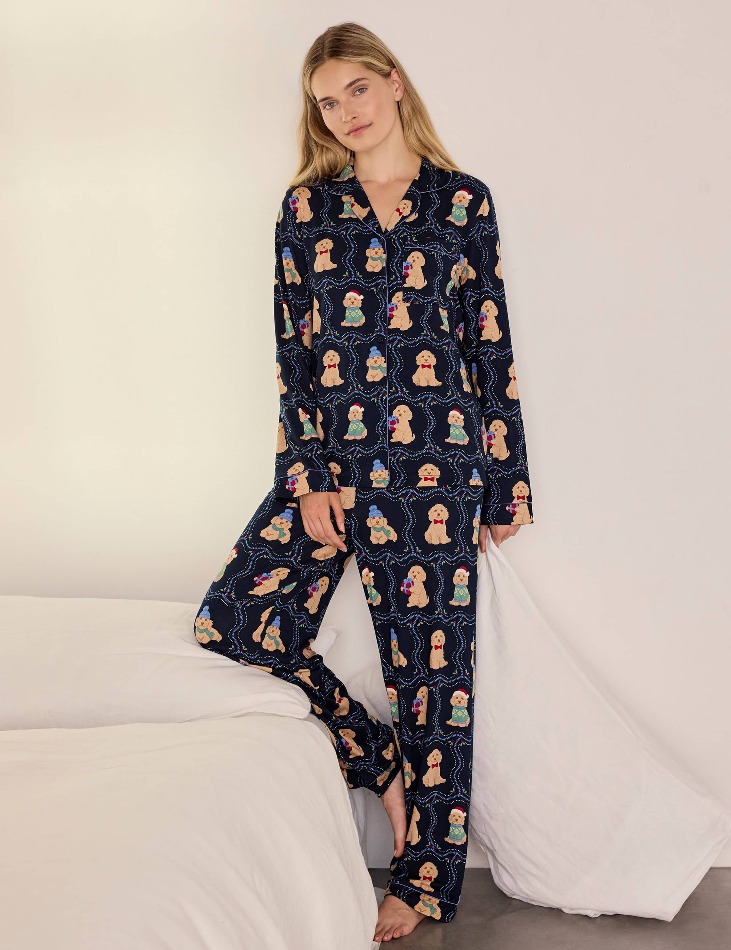 Family Christmas Dog Print
 Pyjama Set 2 of 6