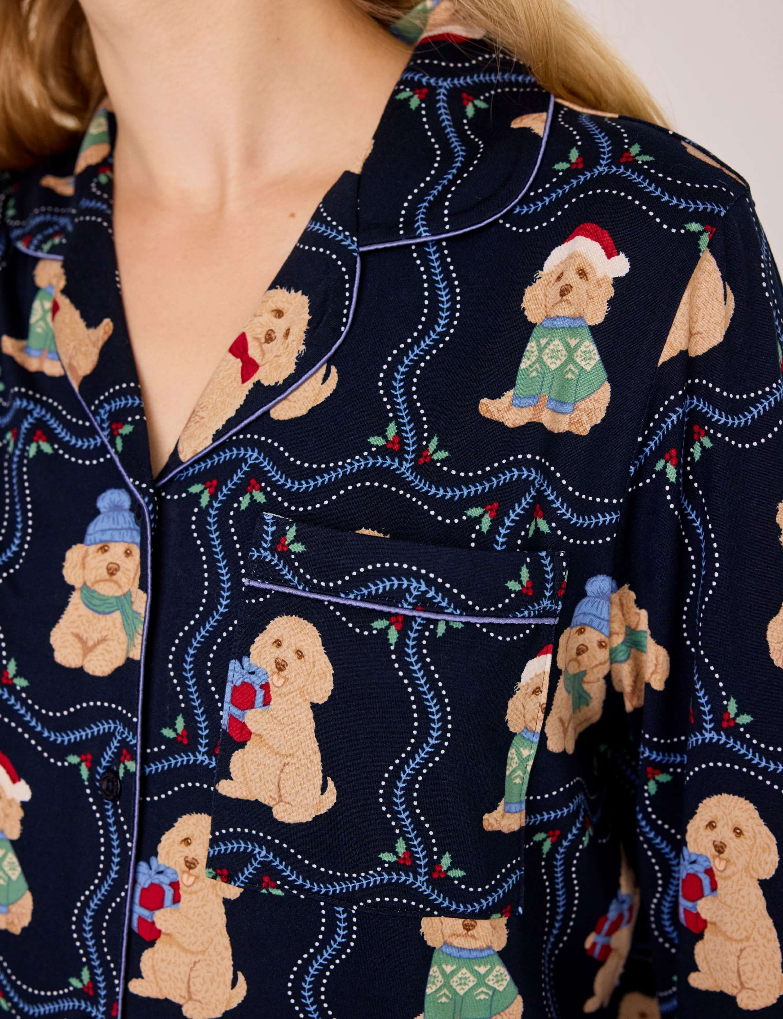 Family Christmas Dog Print
 Pyjama Set 5 of 6