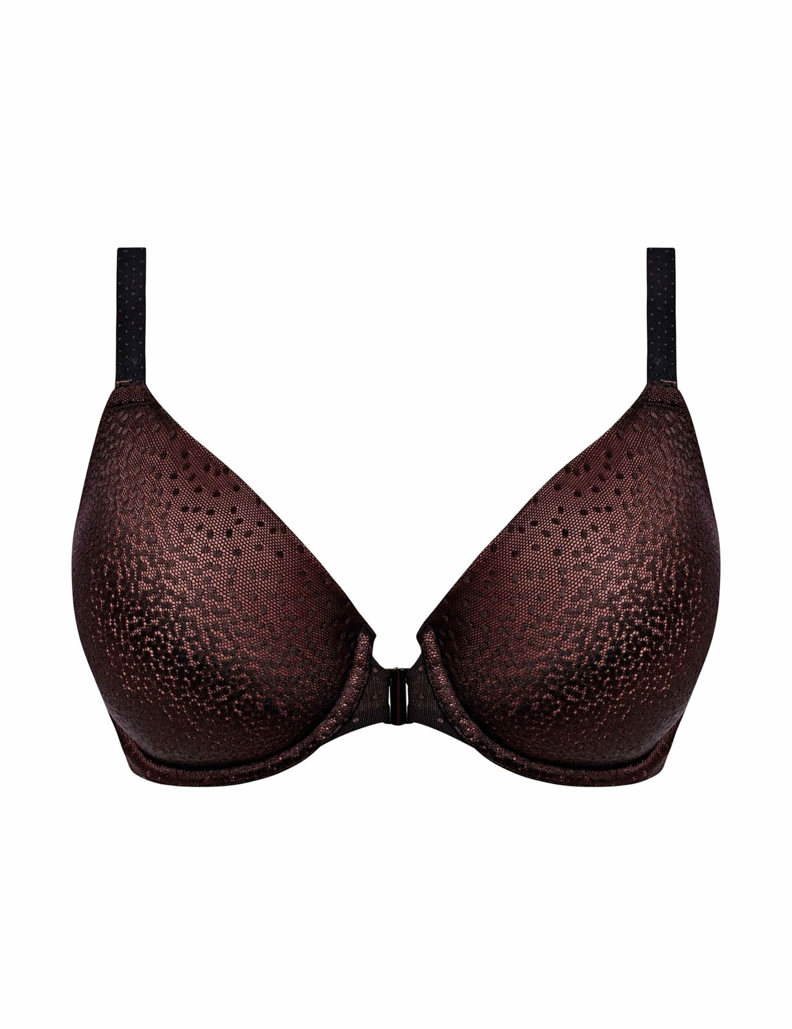 Back Appeal Wired Full Cup Front Fastener Bra C-E 2 of 4