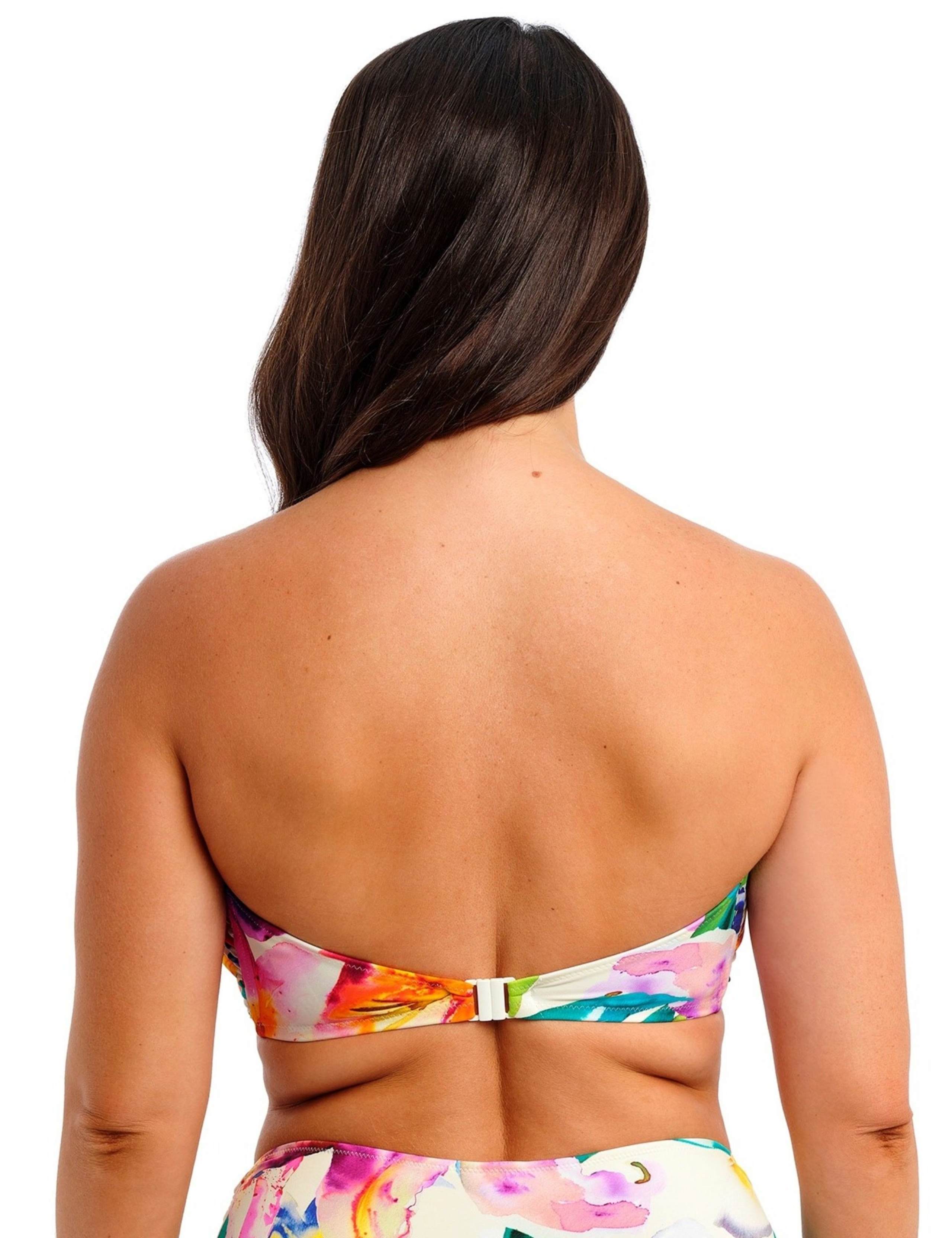 Floral Wired Padded Bandeau Bikini Top 5 of 6