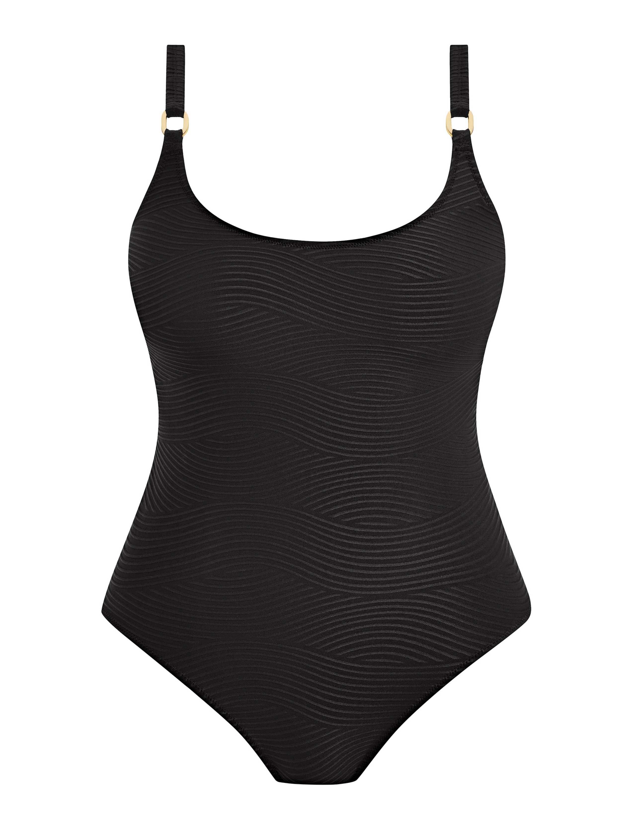 Cala Cuba Textured Wired Scoop Neck Swimsuit 2 of 6