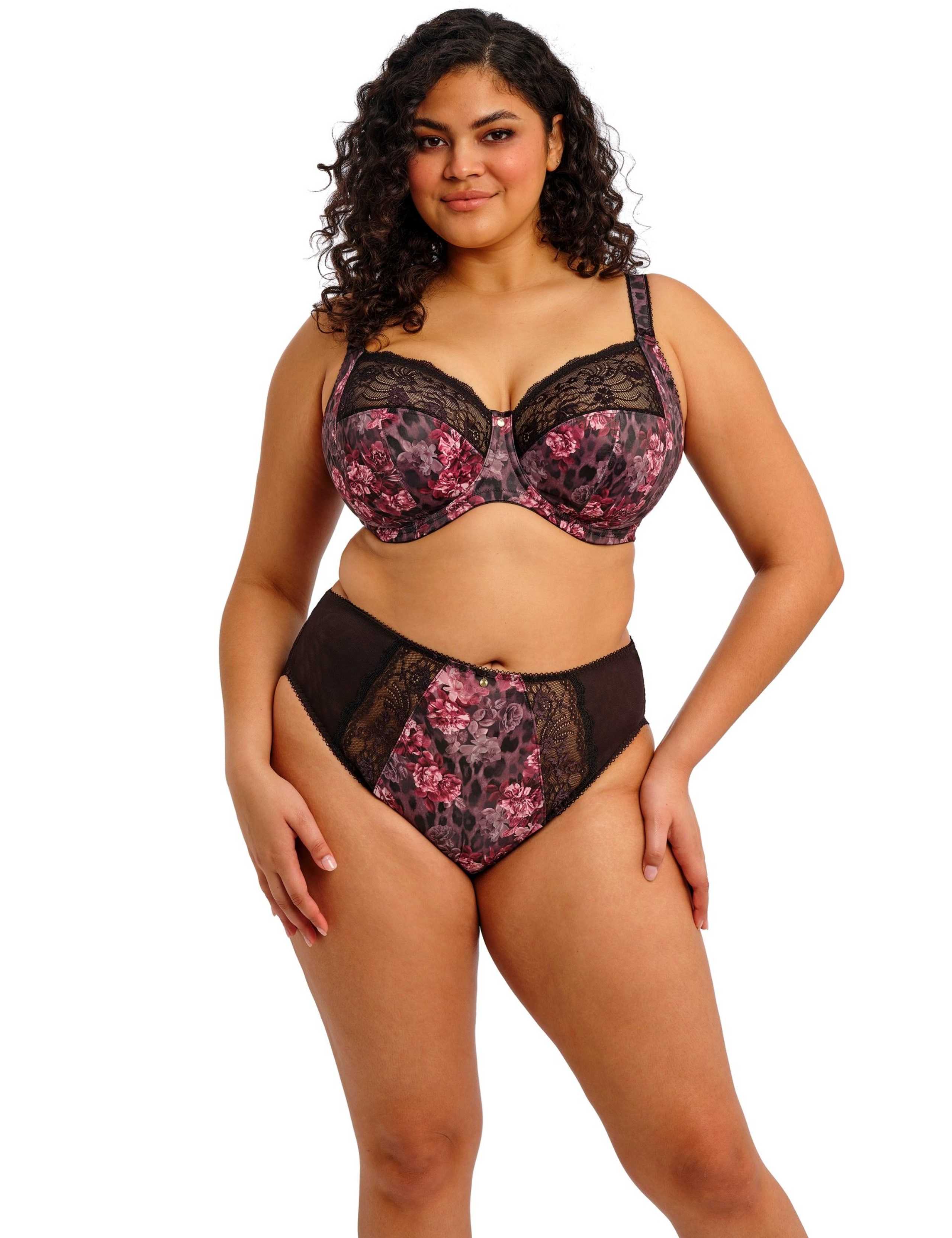 Morgan Lace Floral High Leg Knickers 3 of 6