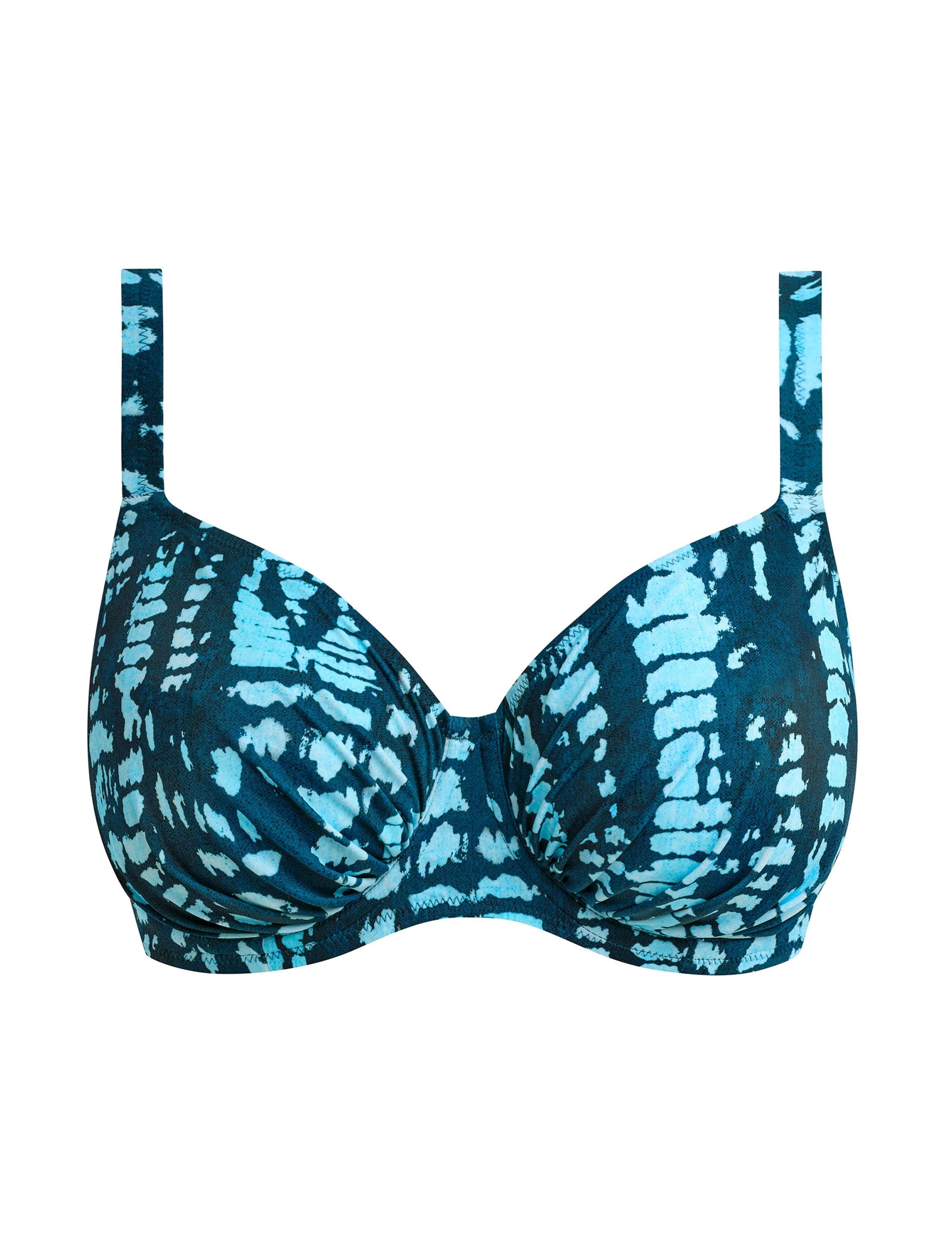 San Sebastian Printed Wired Bikini Top 2 of 6