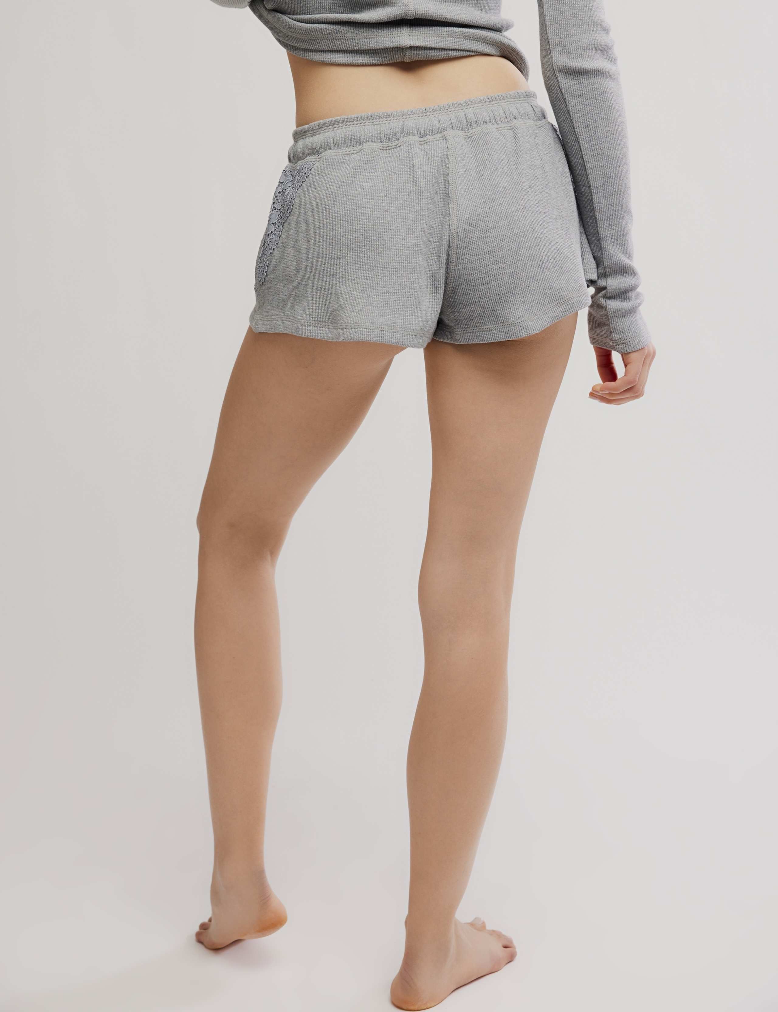 Made You Blush Rib Lounge Shorts 5 of 5