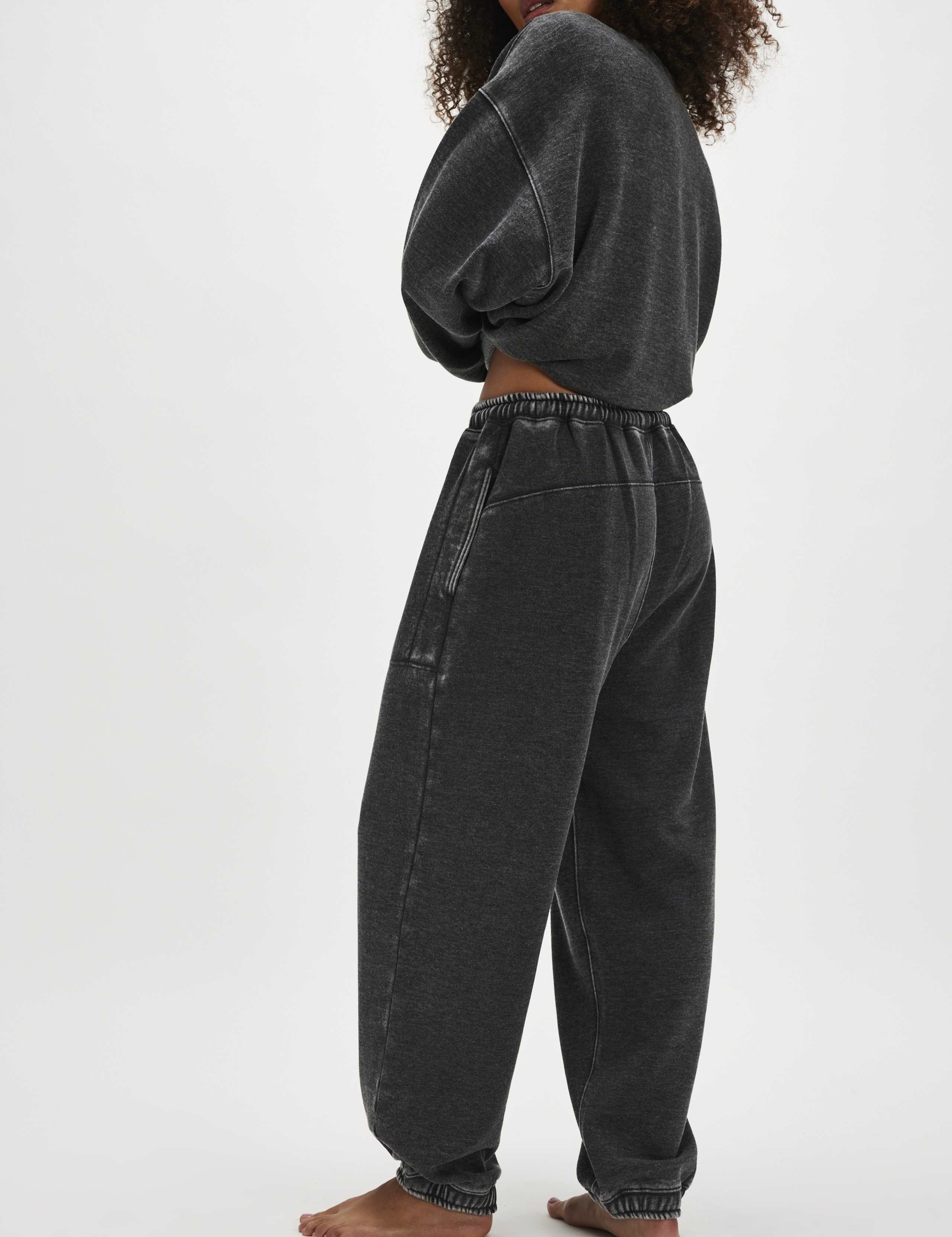 Cotton Rich Drawstring Joggers 4 of 4