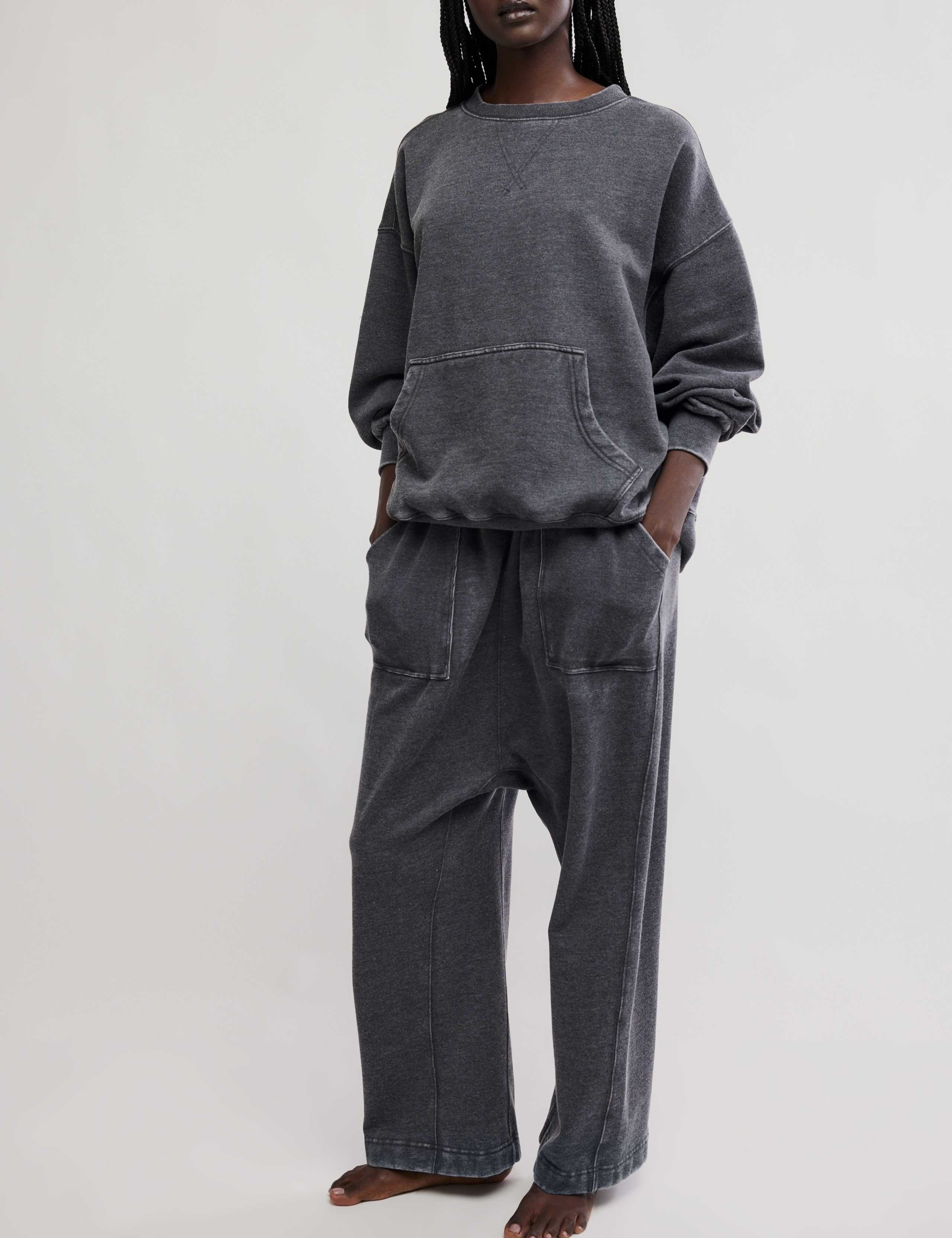 Cotton Rich Crew Neck Sweatshirt 3 of 5