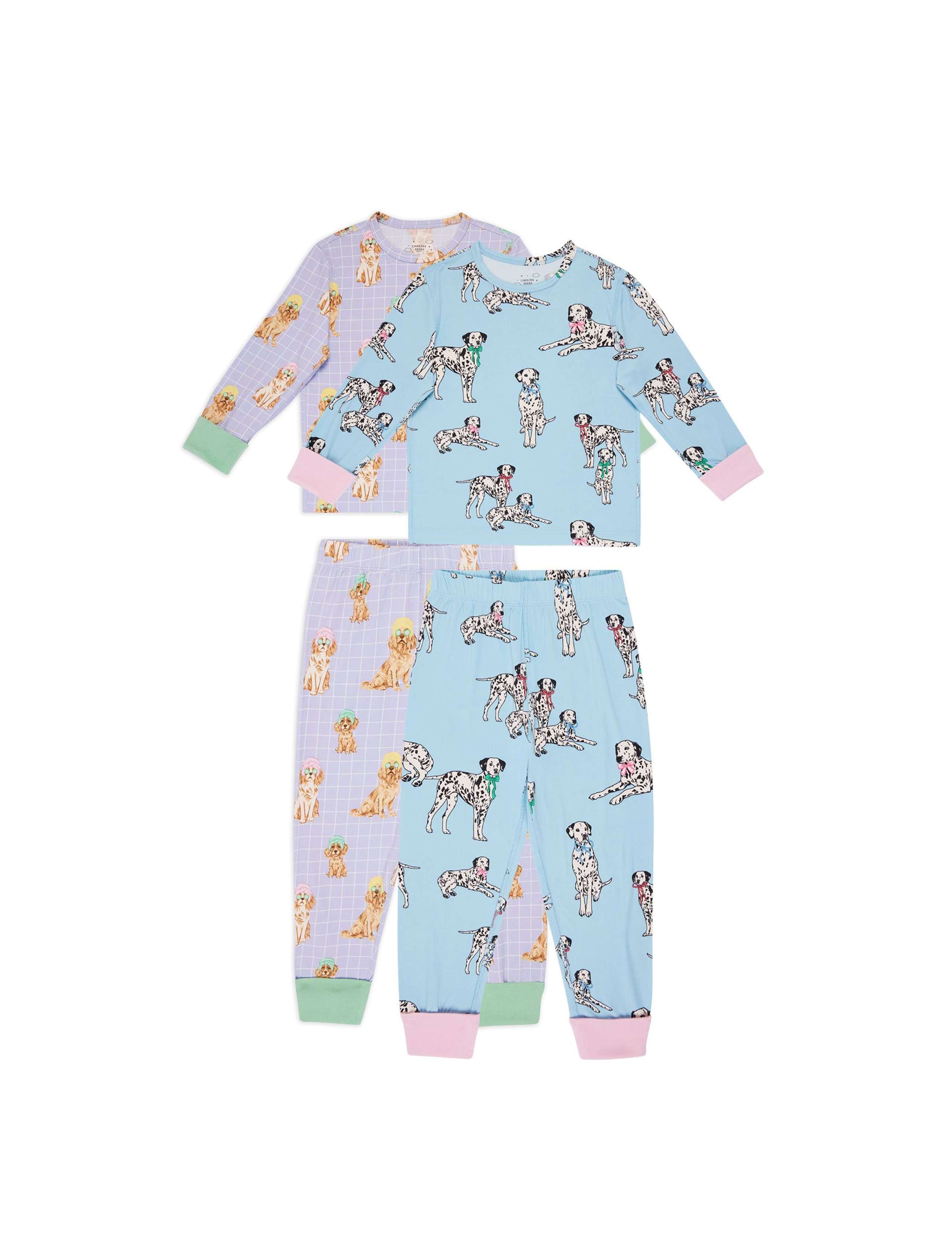 2-Pack Dog Print Pyjama Sets (1-12 Years) 1 of 5