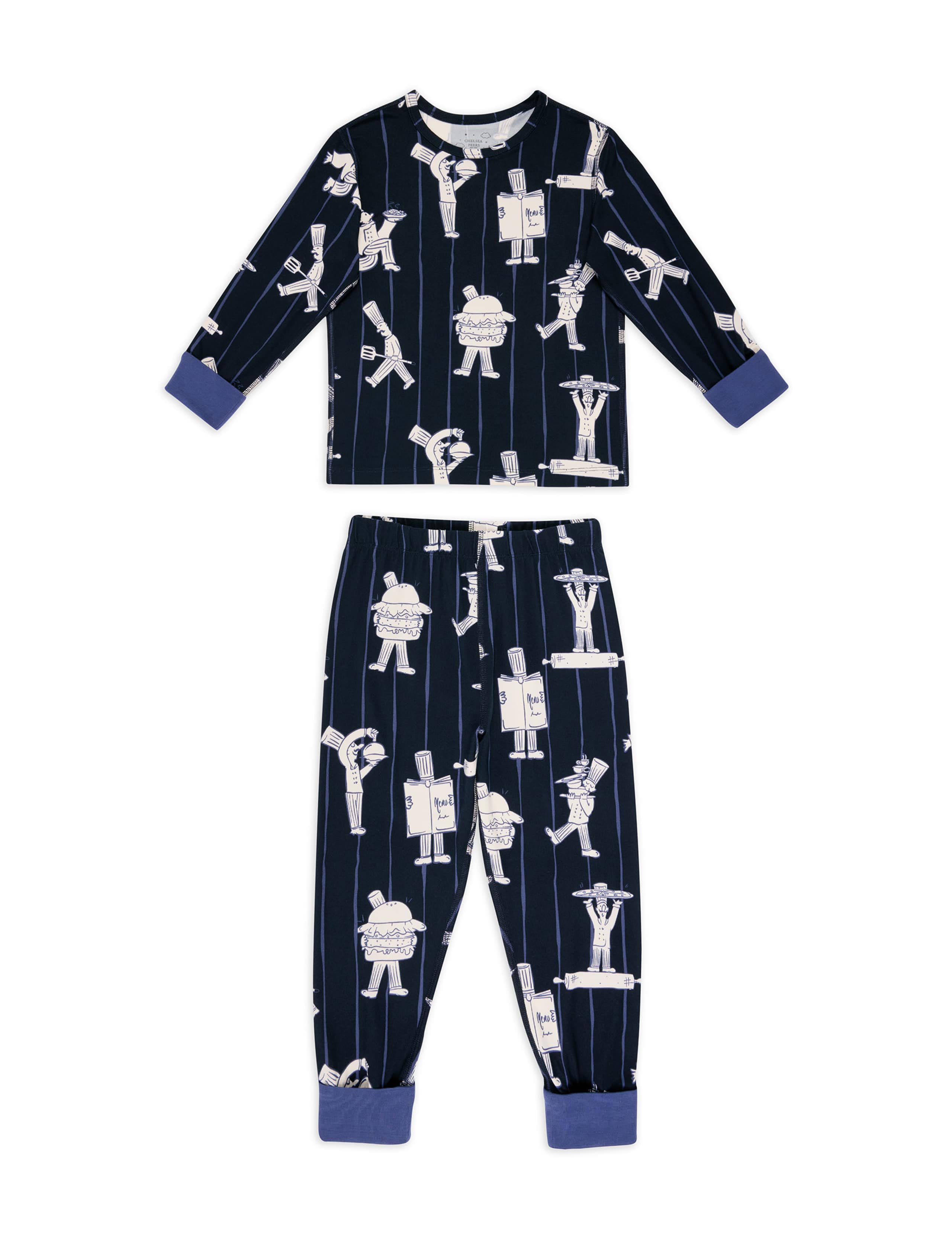Chef Print Pyjamas (1-12 Yrs) 1 of 3