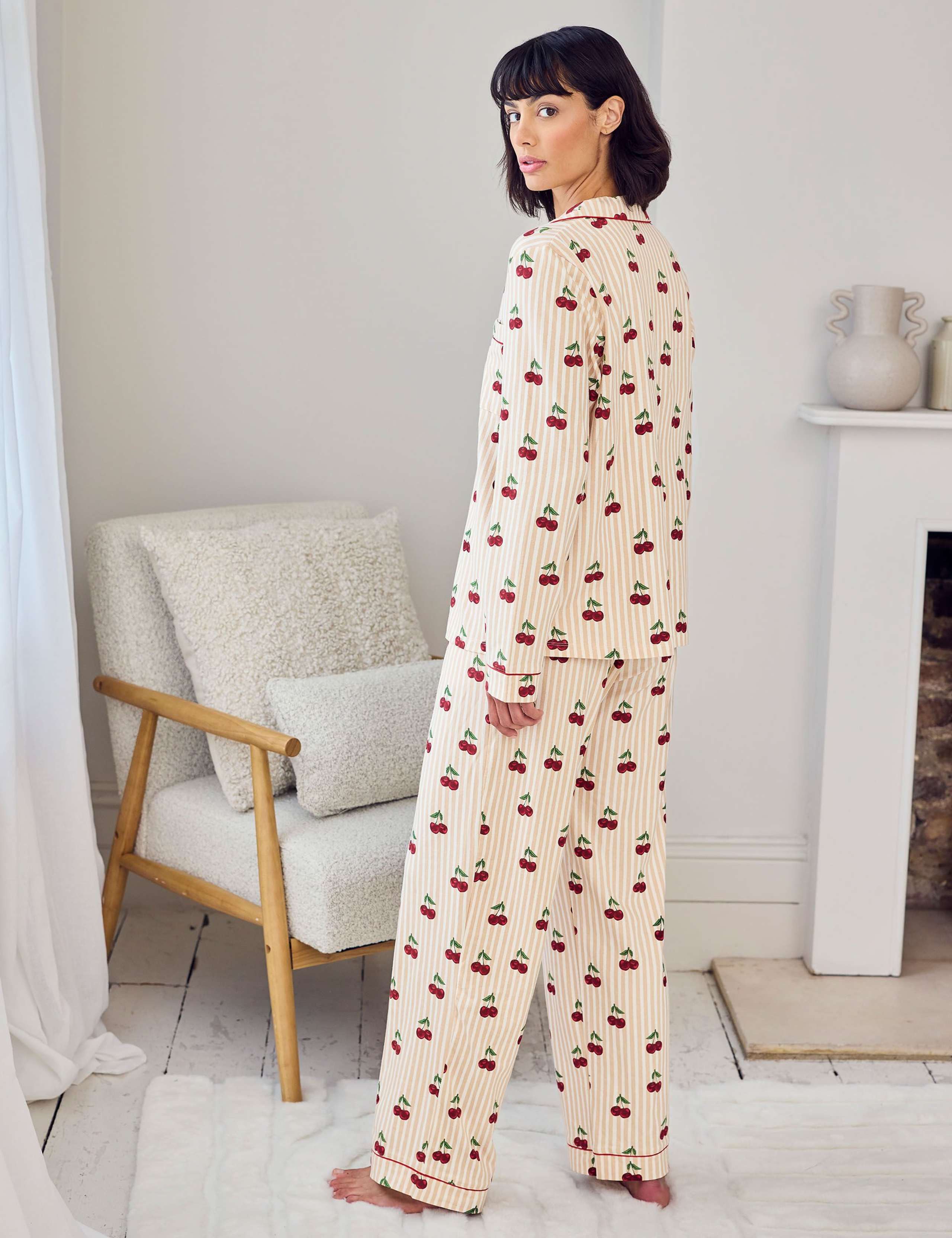 Cotton Rich Printed Petite Pyjama Set 3 of 6
