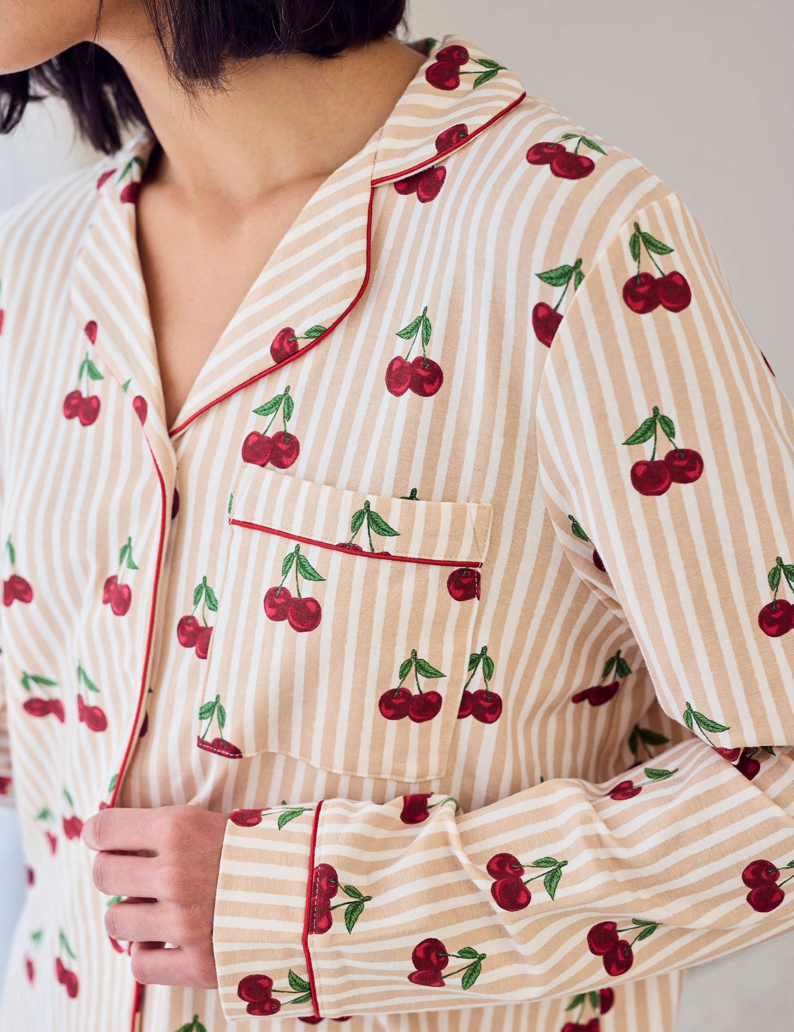 Cotton Rich Printed Petite Pyjama Set 5 of 6