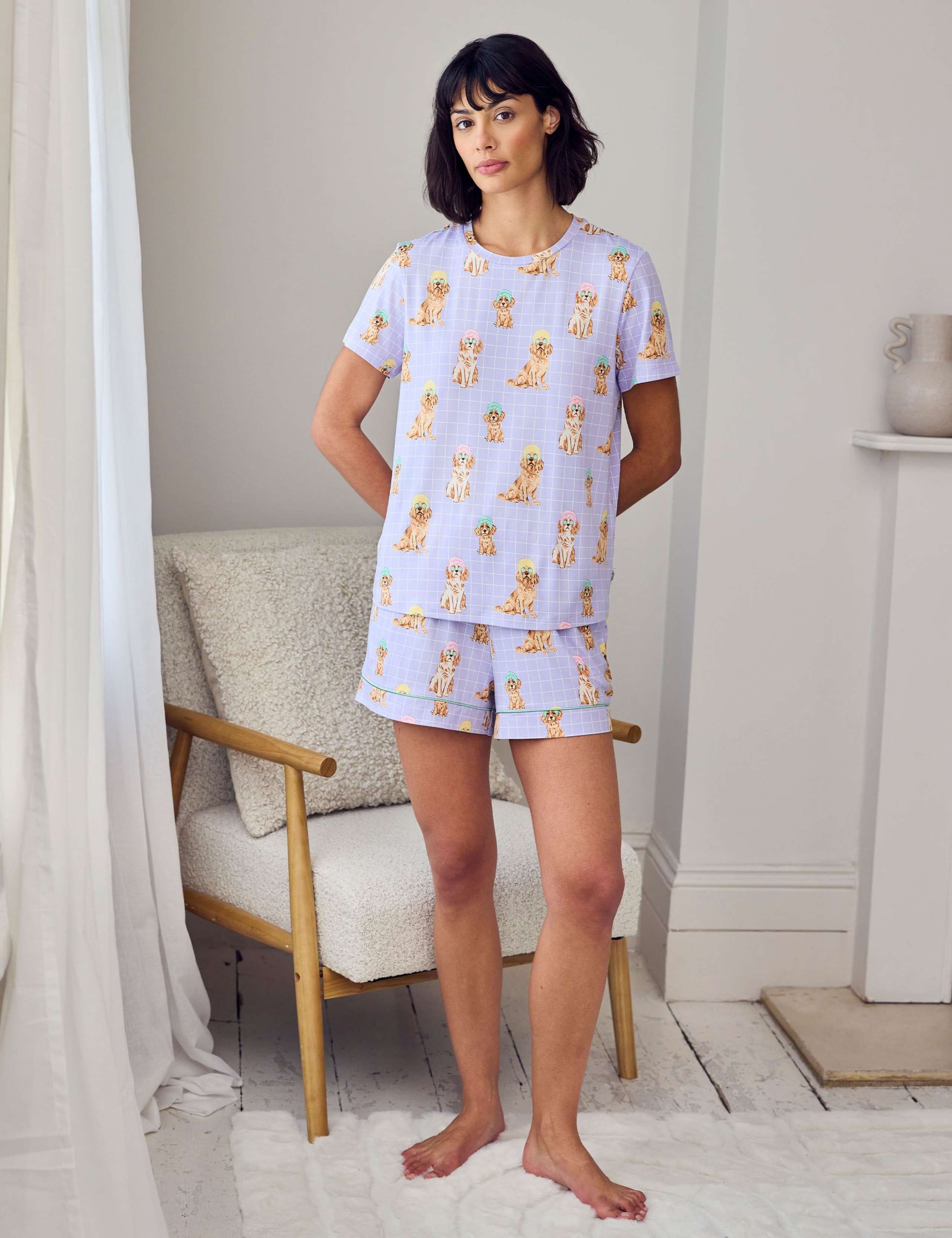 Jersey Spa Dogs Shortie Set 2 of 5