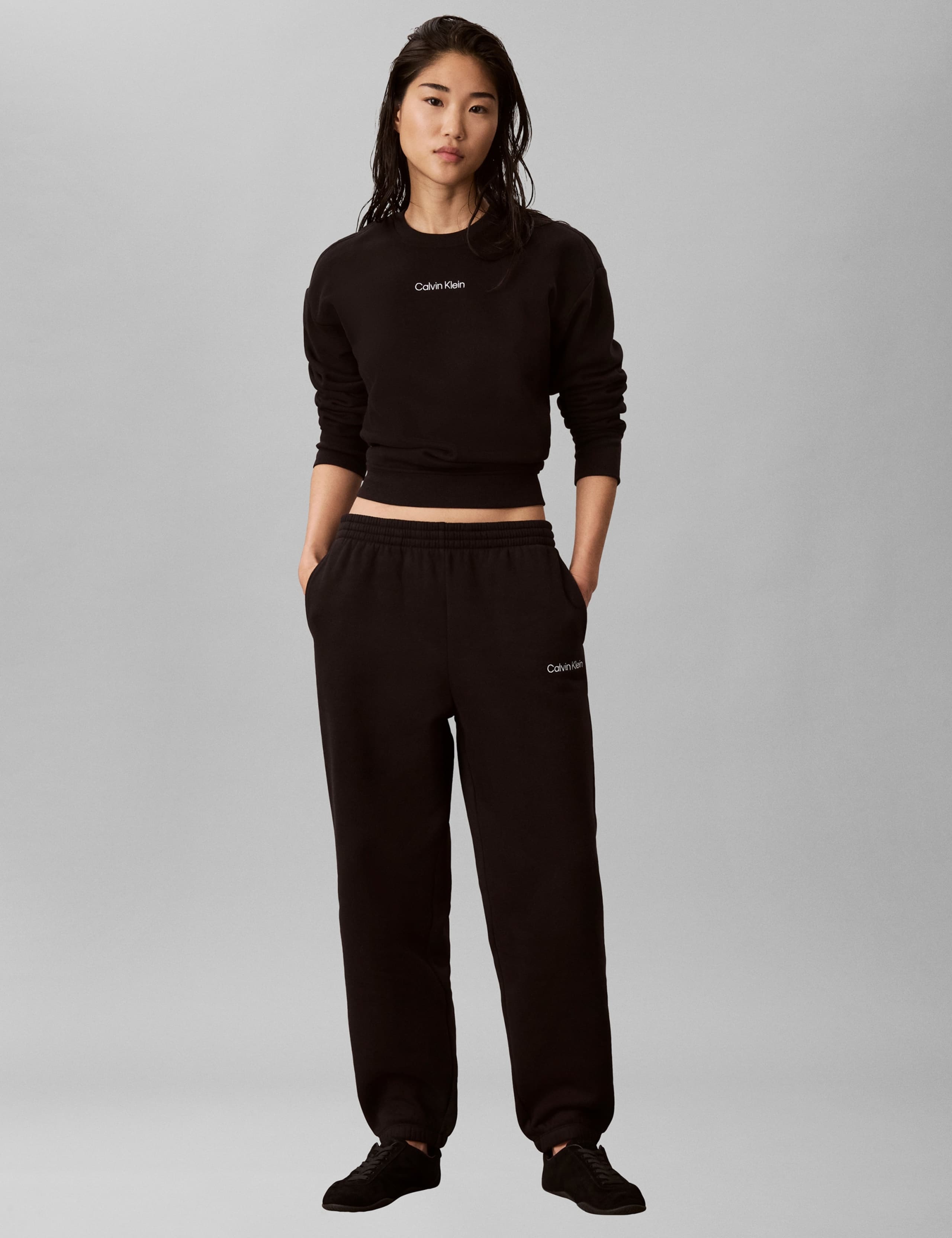 Cotton Blend Cuffed Hem Lounge Joggers 1 of 6