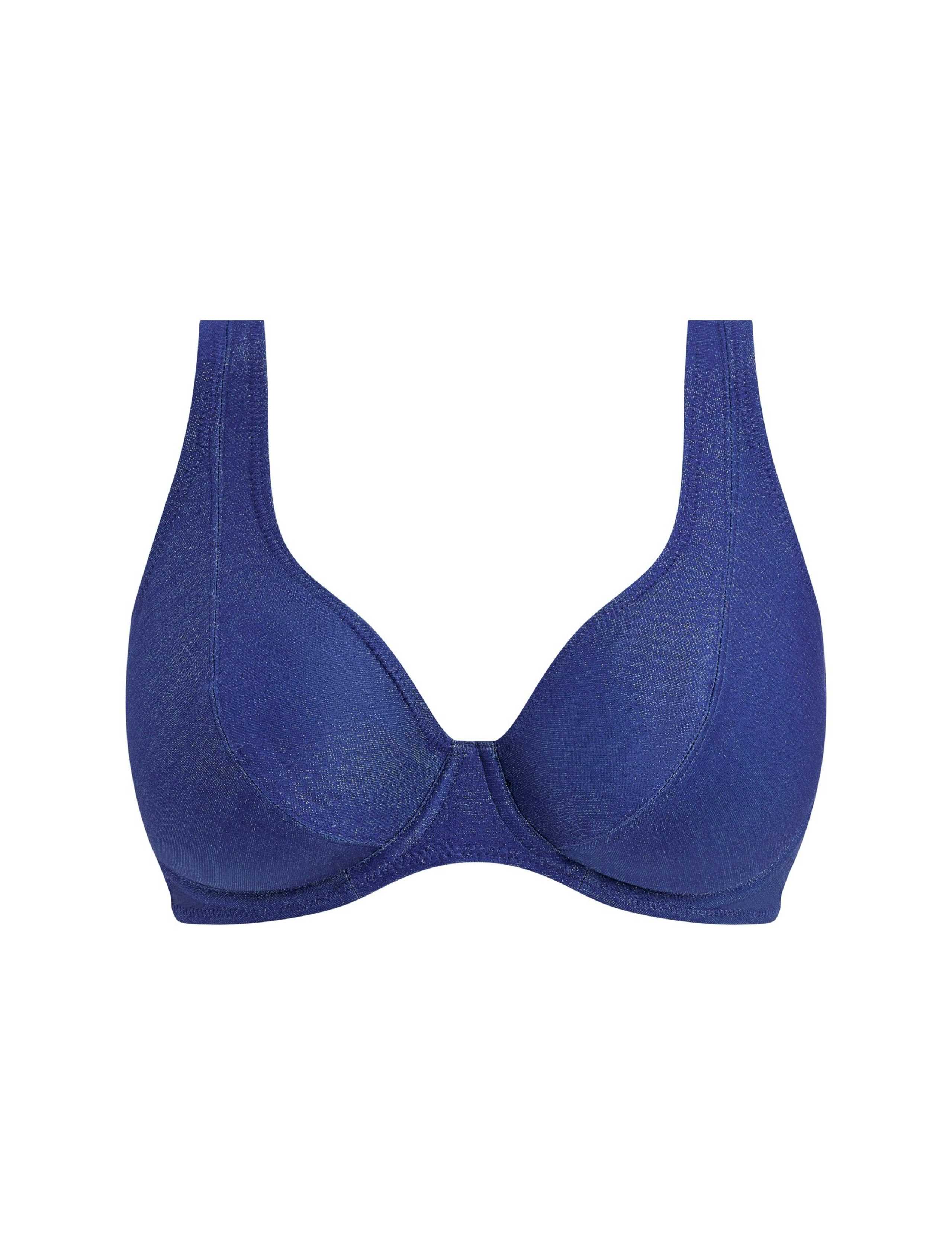 Arizona Wave Wired V-Neck Plunge Bikini Top 2 of 5