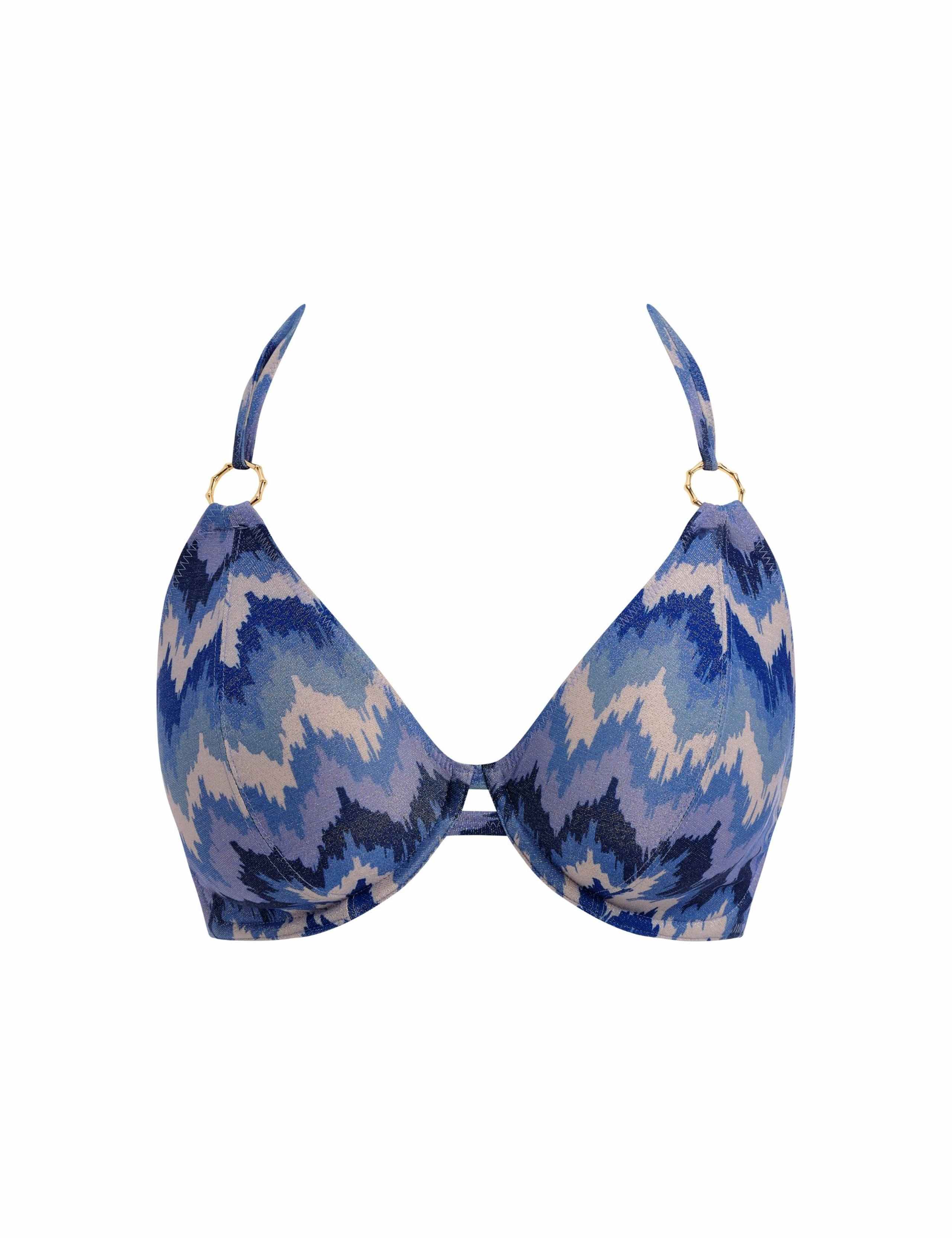 Arizona Wave Wired Halterneck Bikini Top 2 of 5