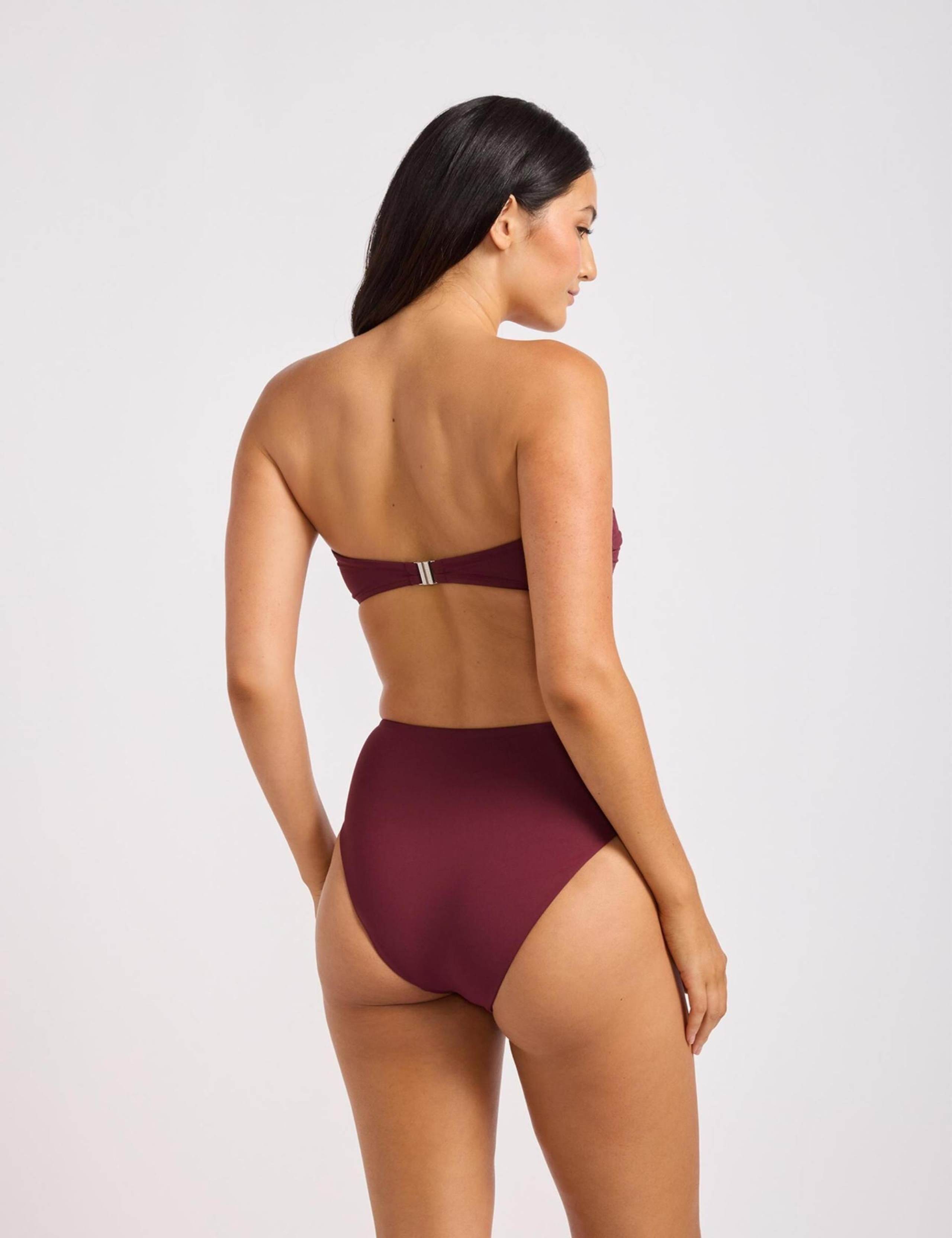 Collective Wired Twist Front Bandeau Bikini Top 3 of 4