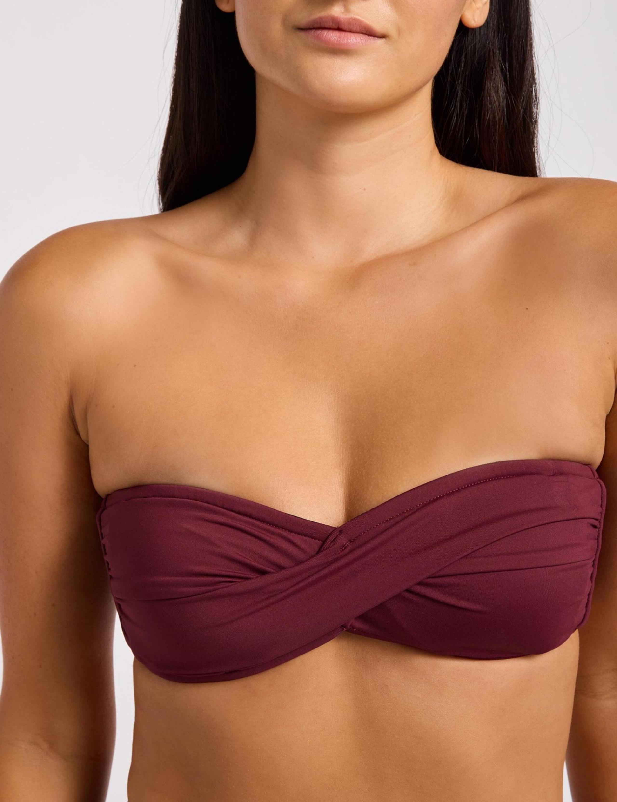 Collective Wired Twist Front Bandeau Bikini Top 4 of 4