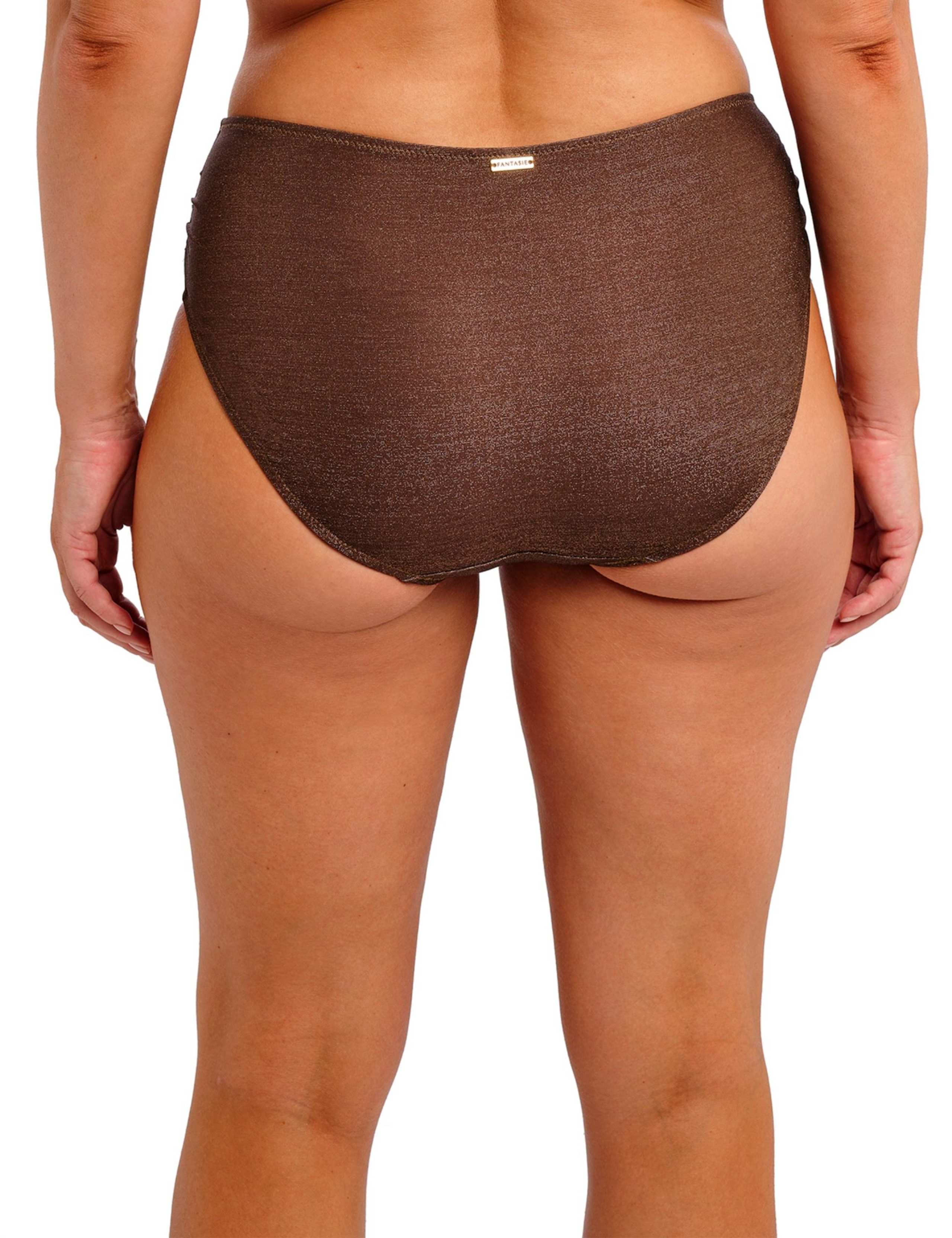 Sparkle High Waisted Full Bikini Bottoms 5 of 5