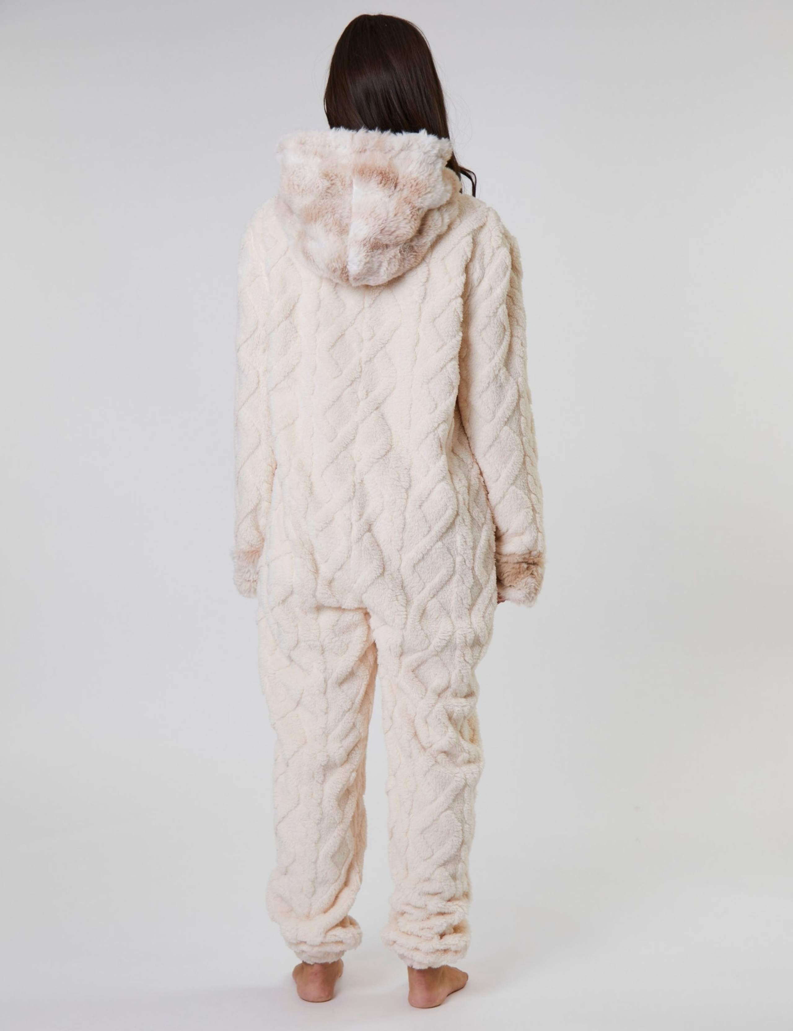 Faux Fur Trim Onesie 4 of 4