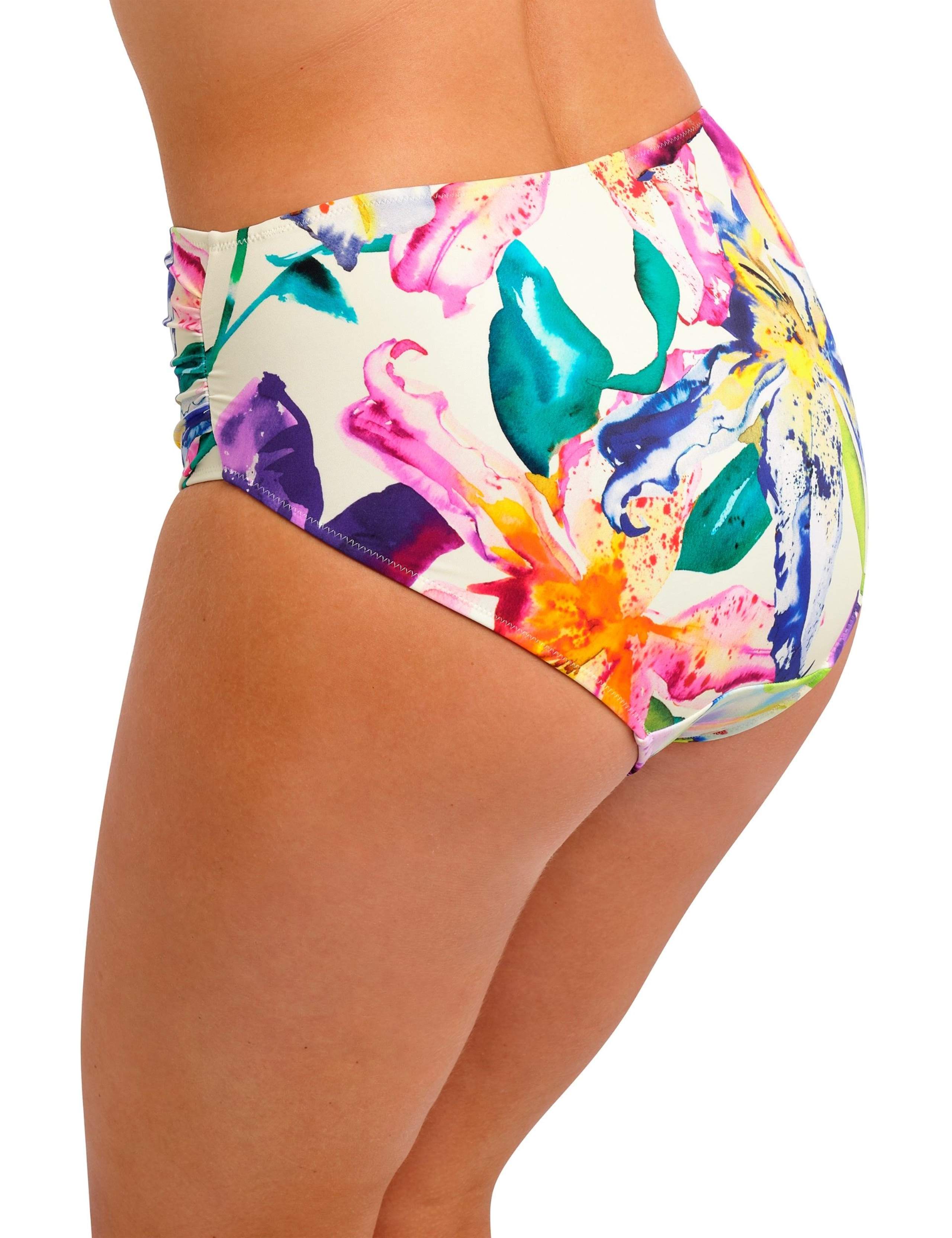 Iguazu Falls Floral High Waisted Bikini Bottoms 5 of 5