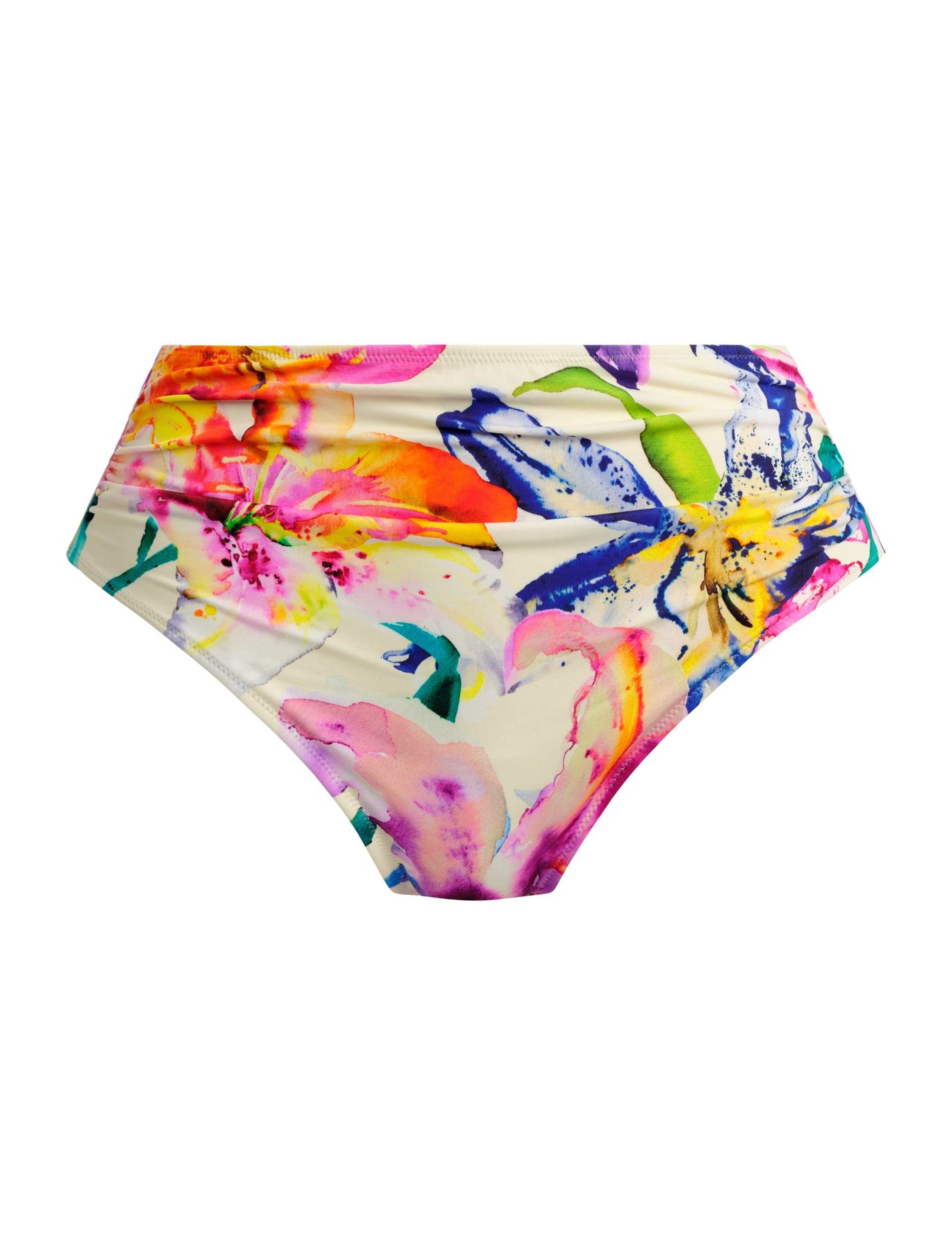 Iguazu Falls Floral High Waisted Bikini Bottoms 2 of 5