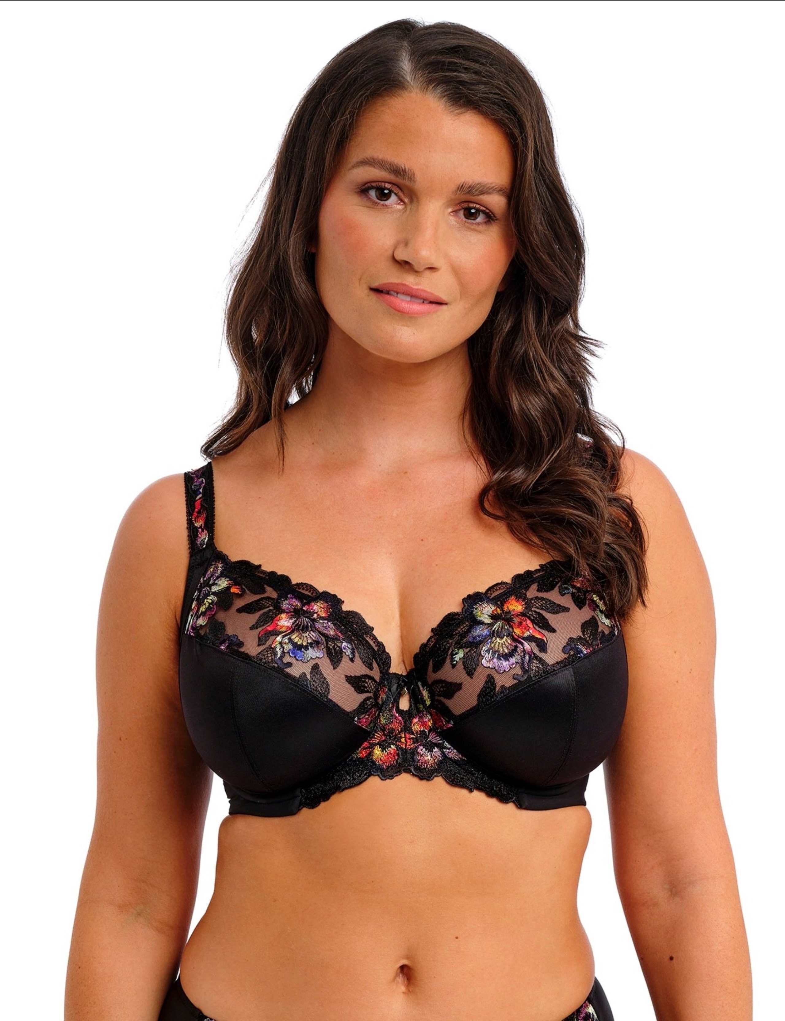 Magdalena Embroidered Underwired Side Support Bra 4 of 5