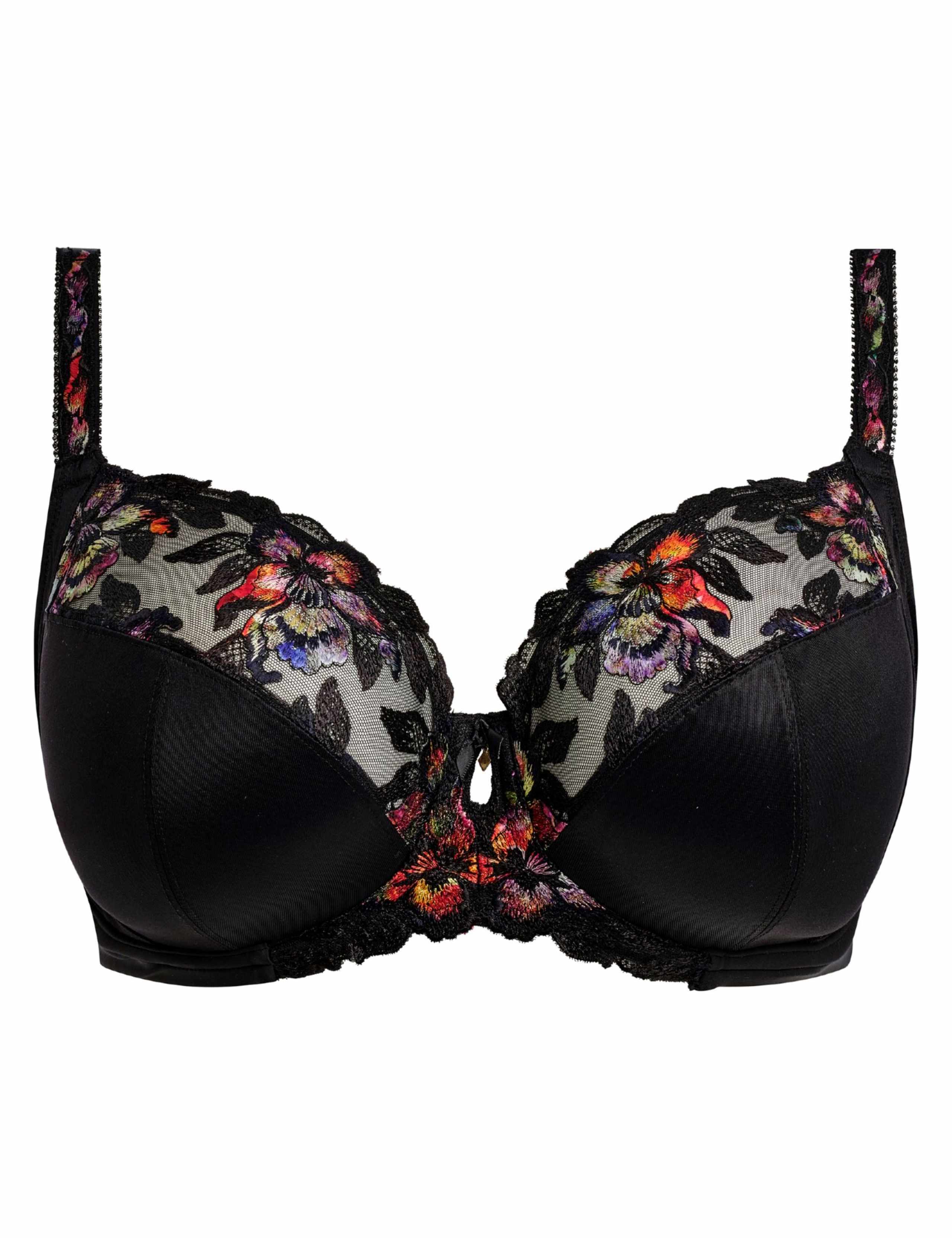 Magdalena Embroidered Underwired Side Support Bra 2 of 5