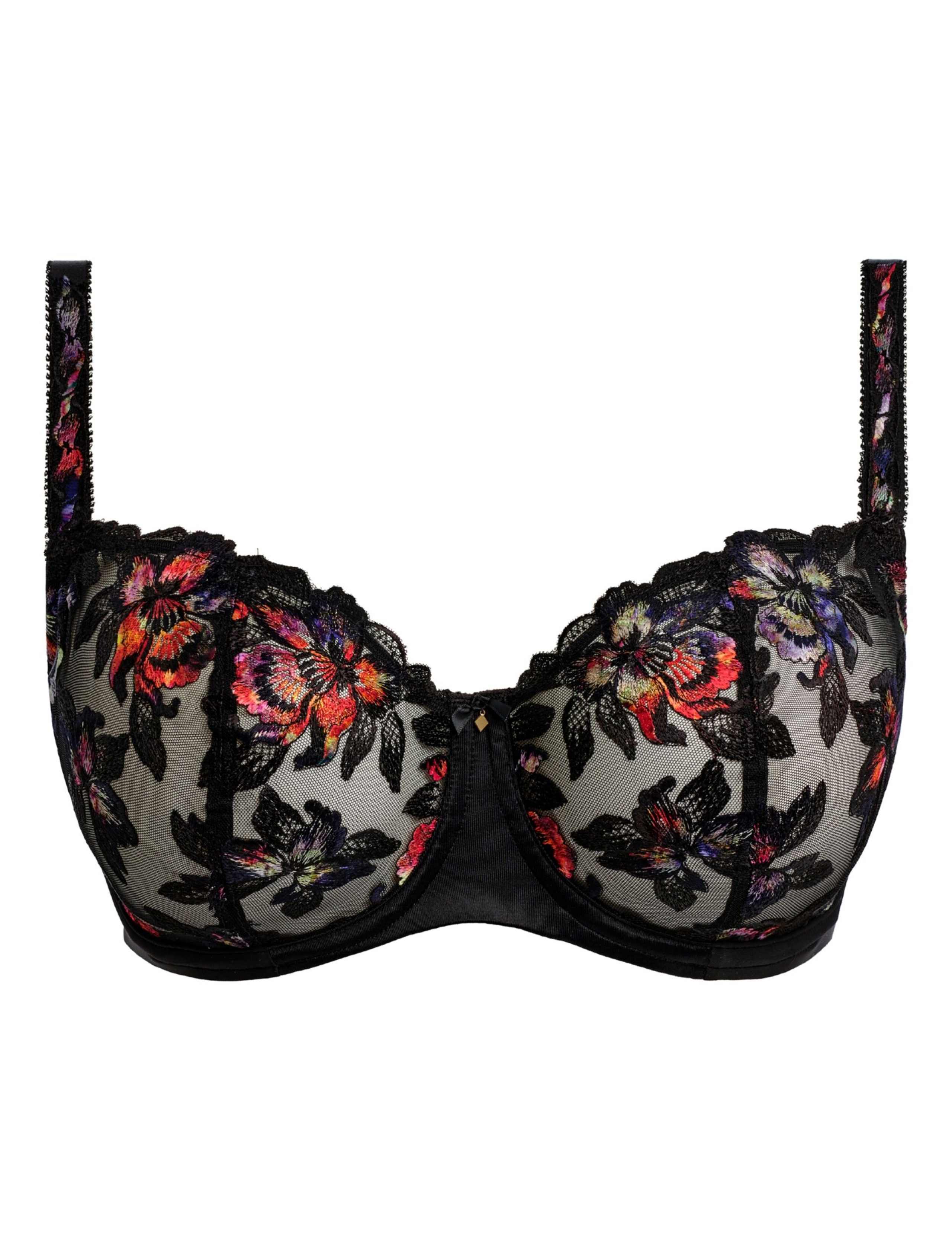 Magdalena Embroidered Wired Balcony Bra D-GG 2 of 5