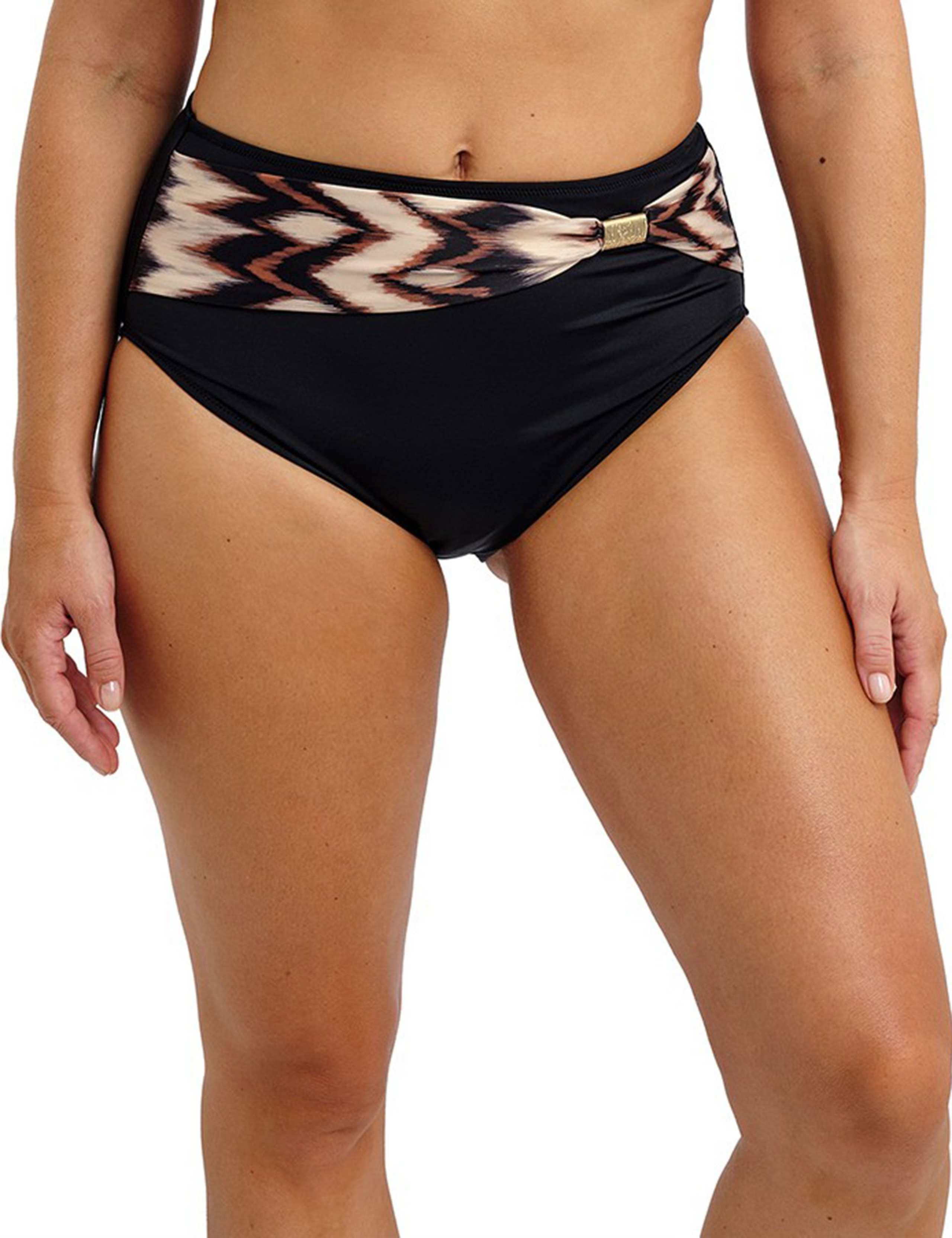 Sabana Striped High Waisted Bikini Bottoms 4 of 6