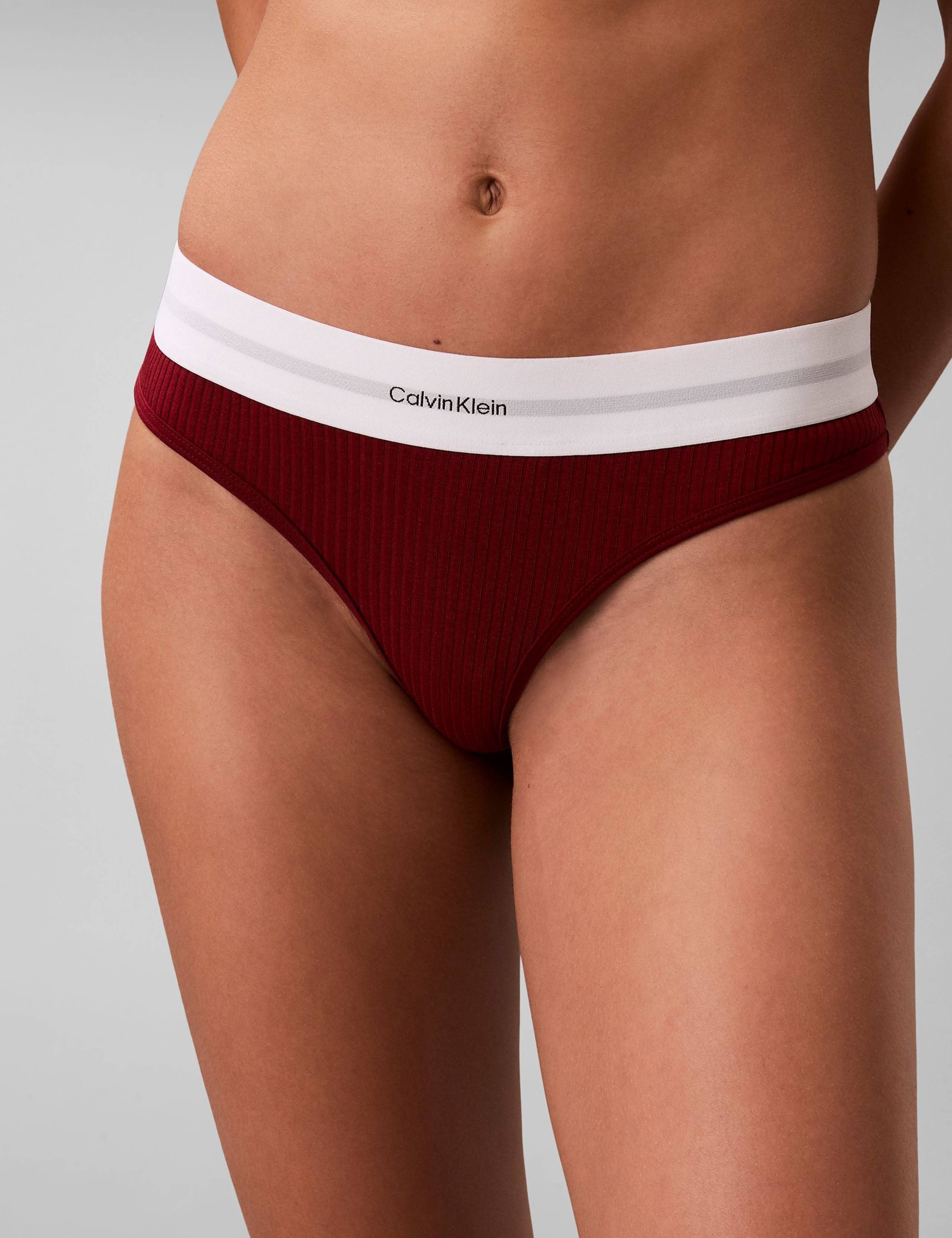 Cotton Rich Rib Thong 7 of 7