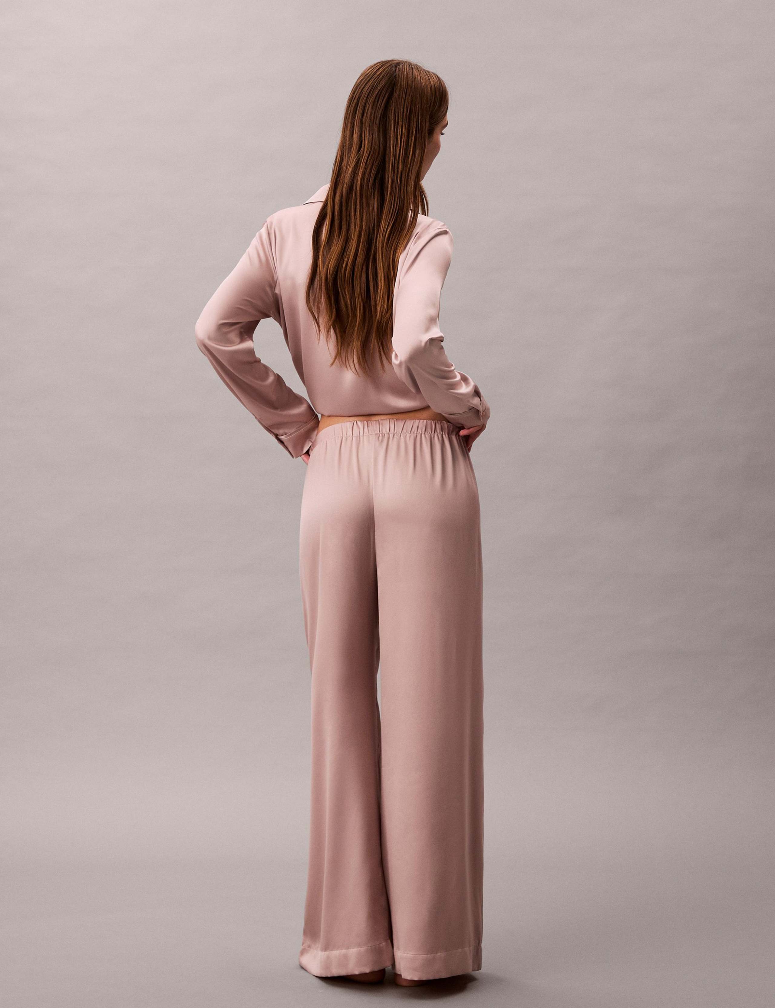 Satin Sheen Pyjama Bottoms 3 of 5