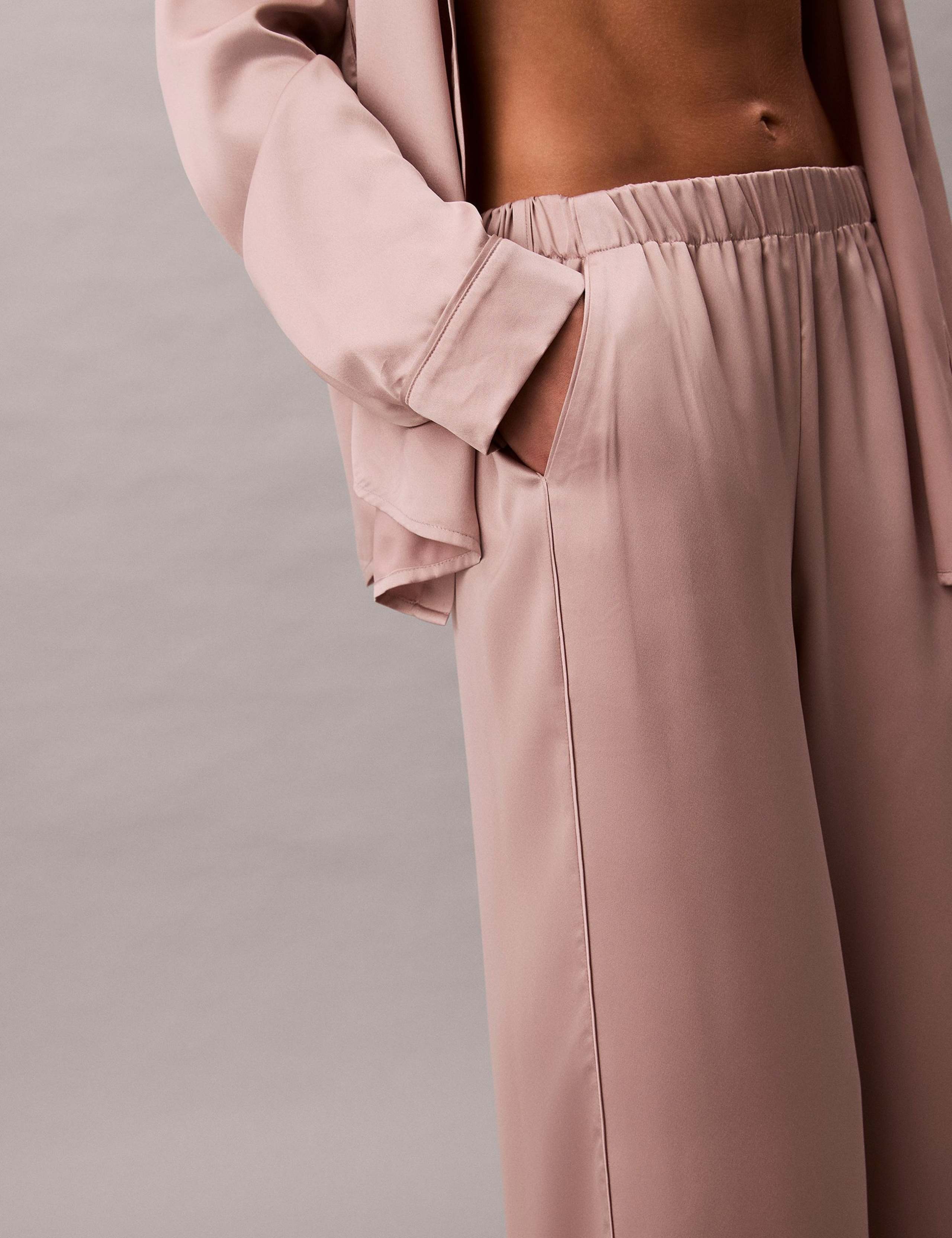 Satin Sheen Pyjama Bottoms 4 of 5