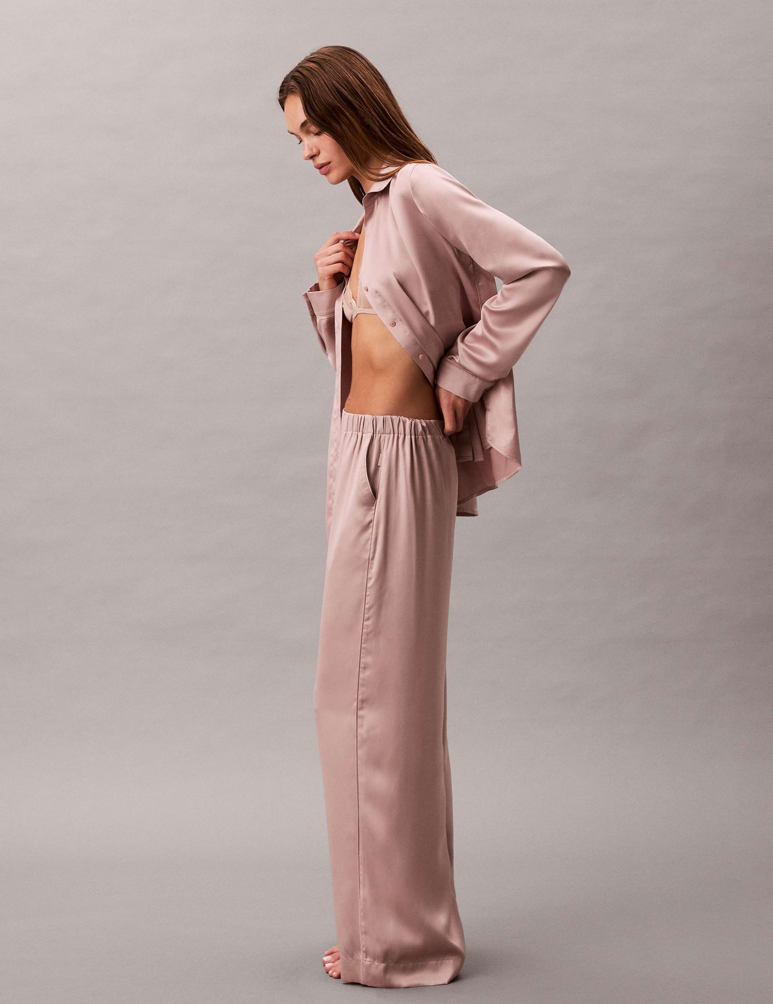 Satin Sheen Pyjama Bottoms 5 of 5