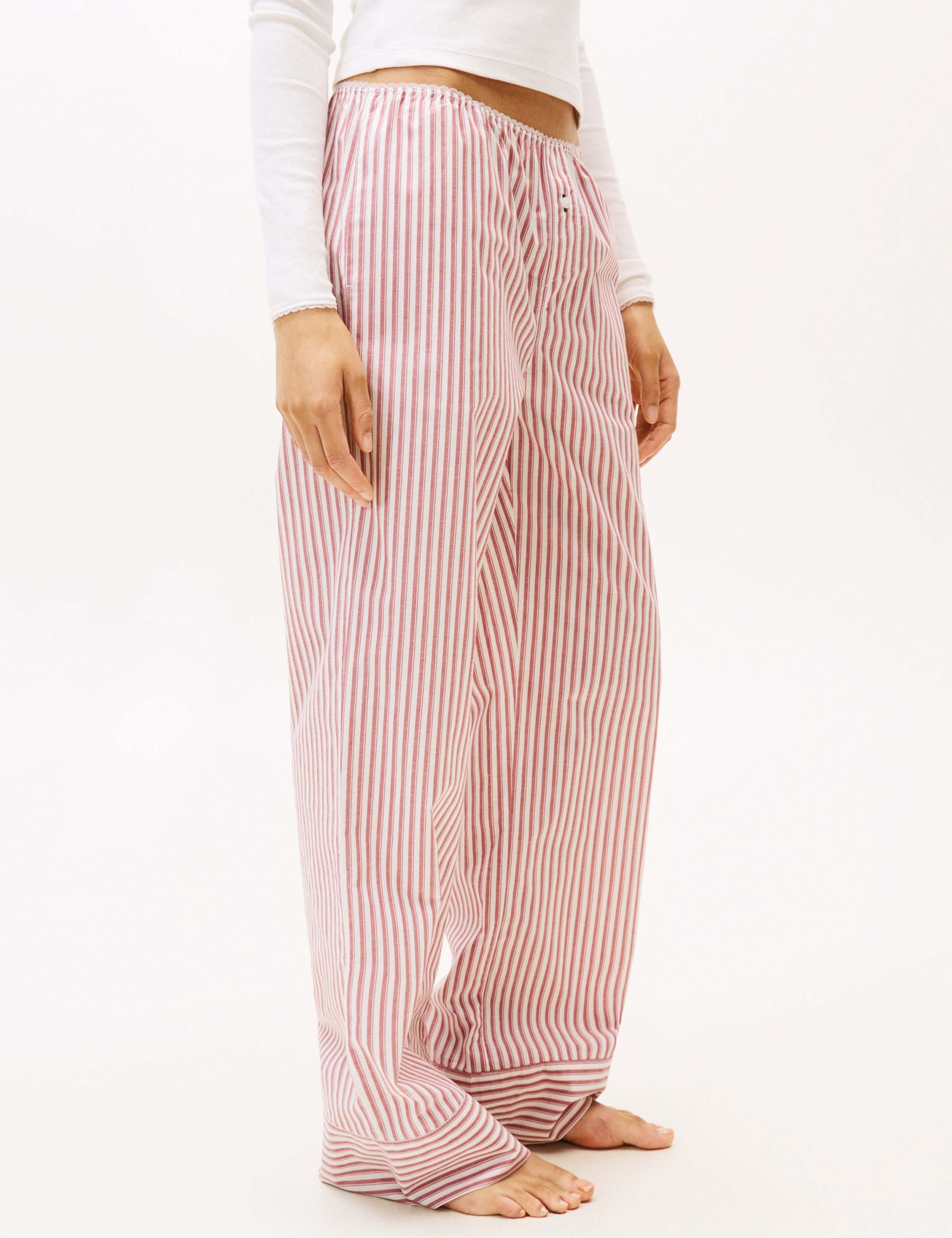 Sleep Cotton Rich Striped Pyjama Set 4 of 6