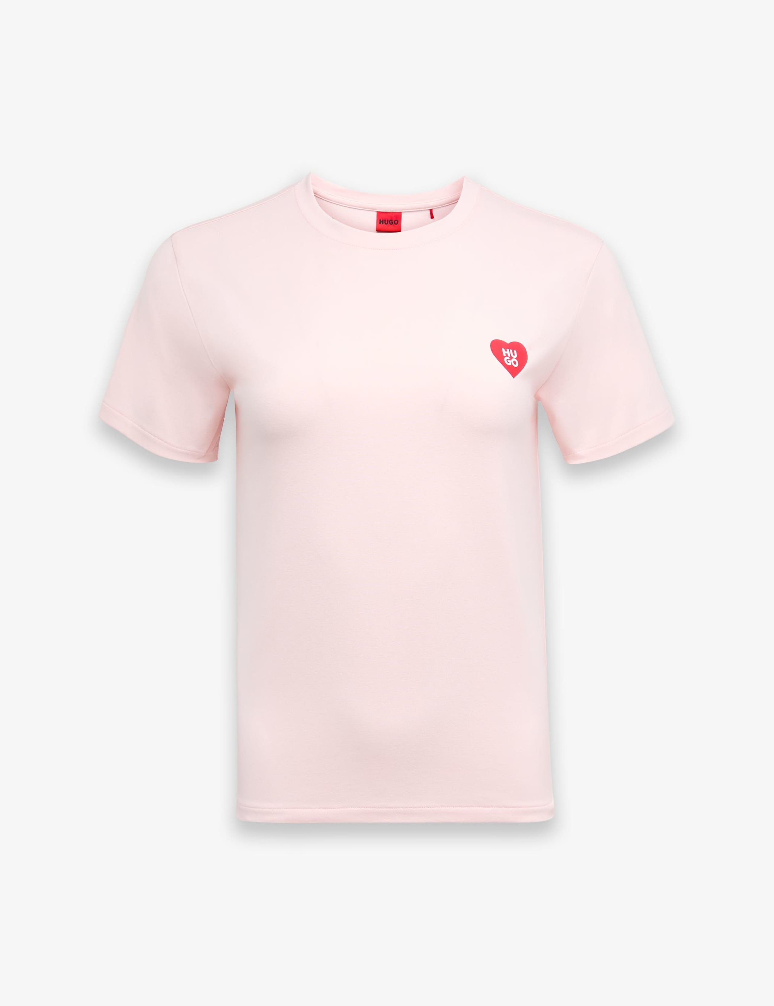 Modal Rich Valentines Heart Pyjama Top with Cotton 1 of 3