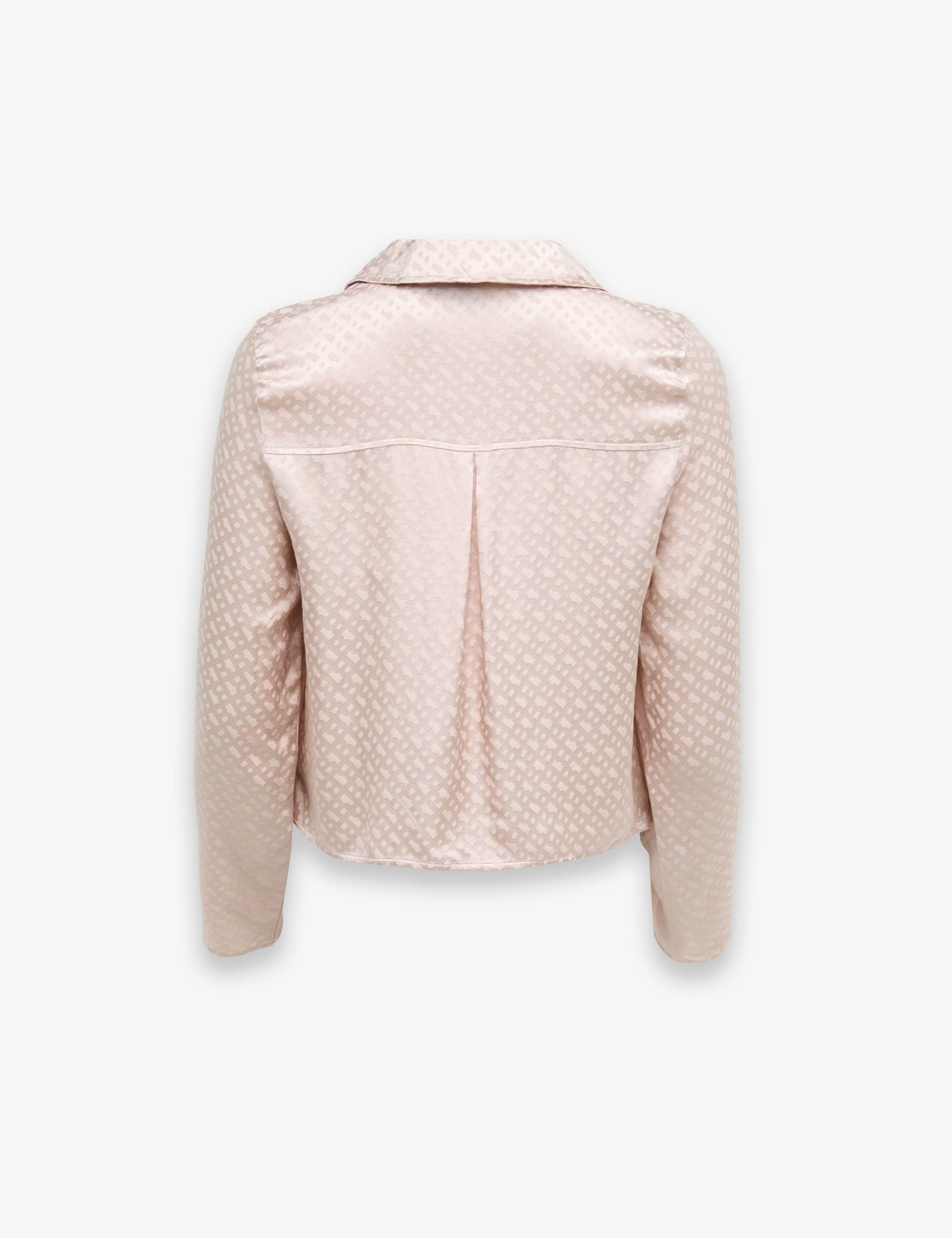 Satin B Monogram Pyjama Top 2 of 3