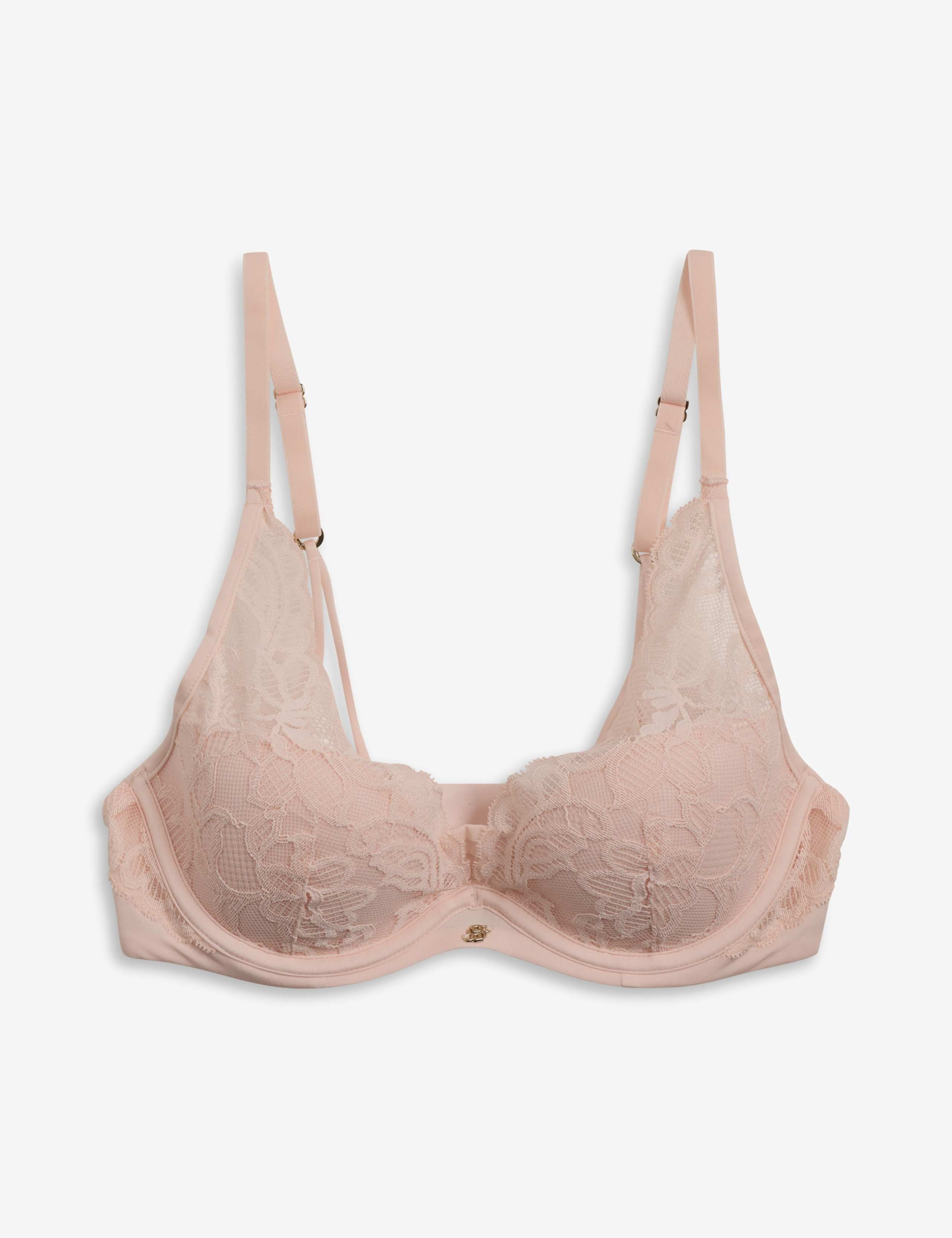 Lace Half Padded Wired Push Up Bra (B-D) 1 of 4
