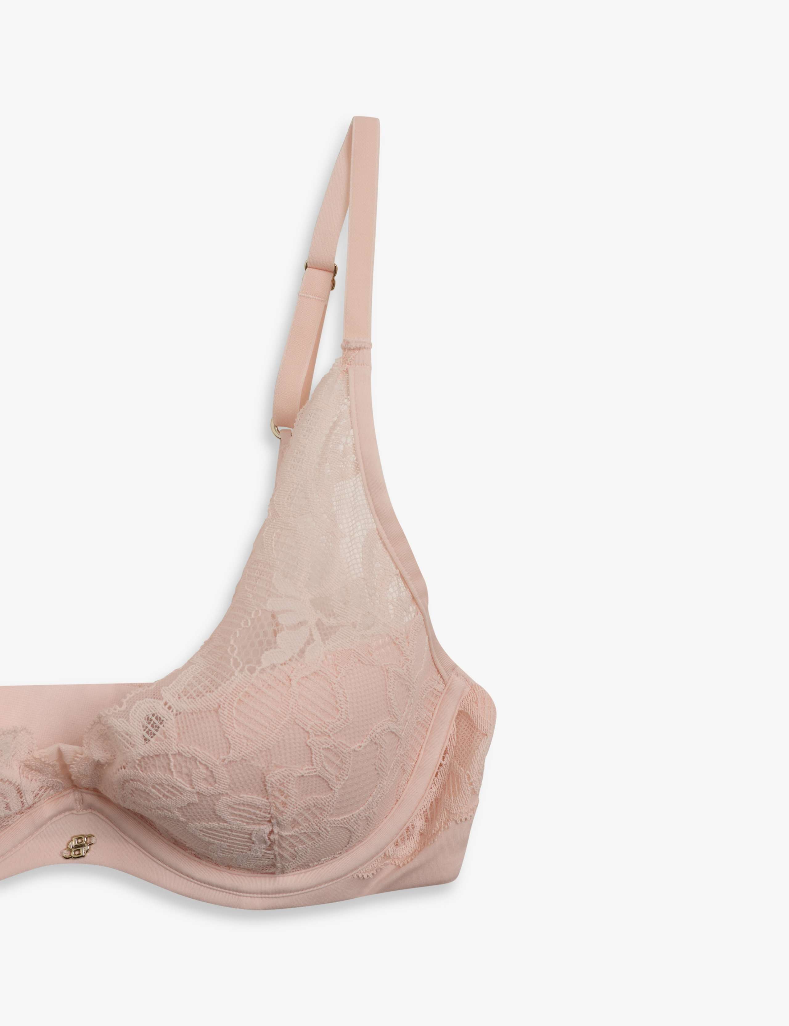 Lace Half Padded Wired Push Up Bra (B-D) 3 of 4