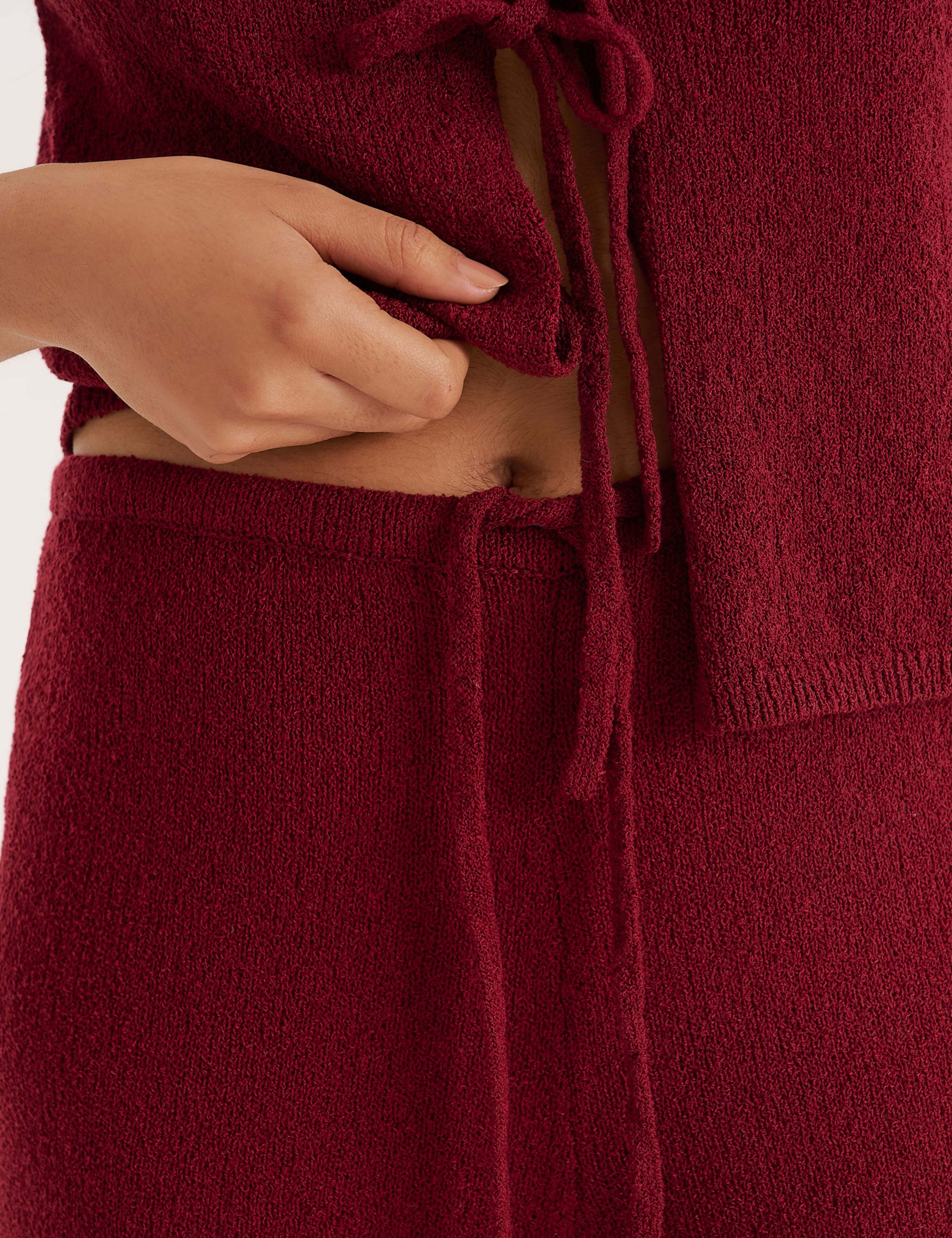 Wide Leg Knitted Trousers 4 of 4