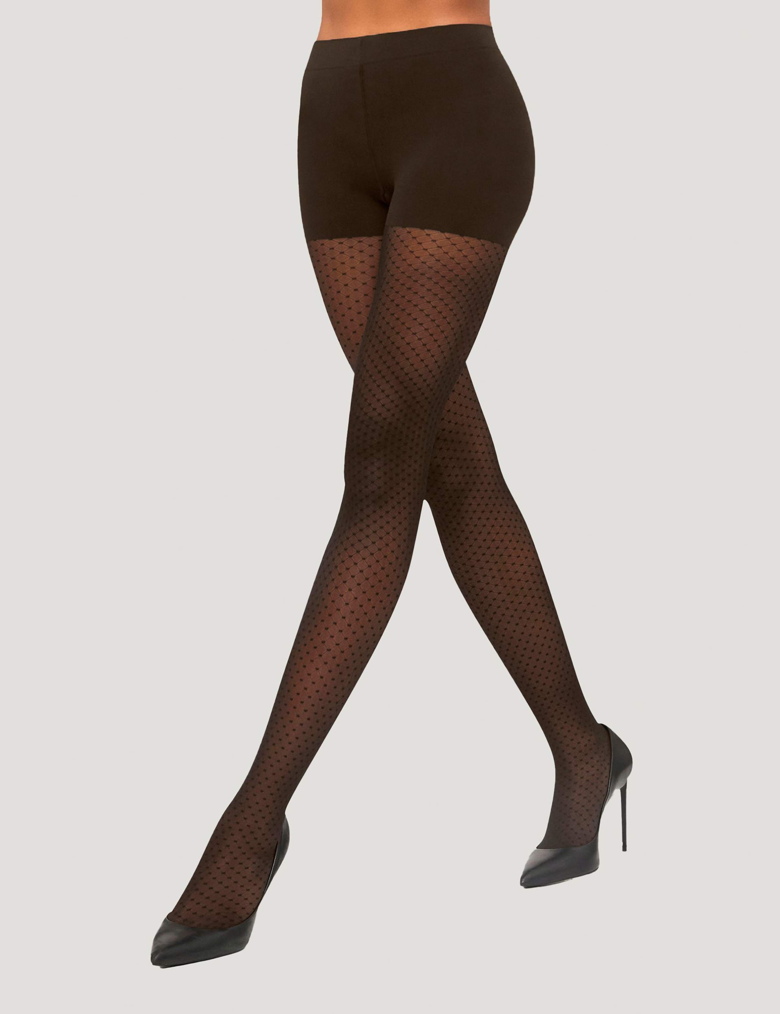 20 Denier Polka Dot Tights 1 of 5