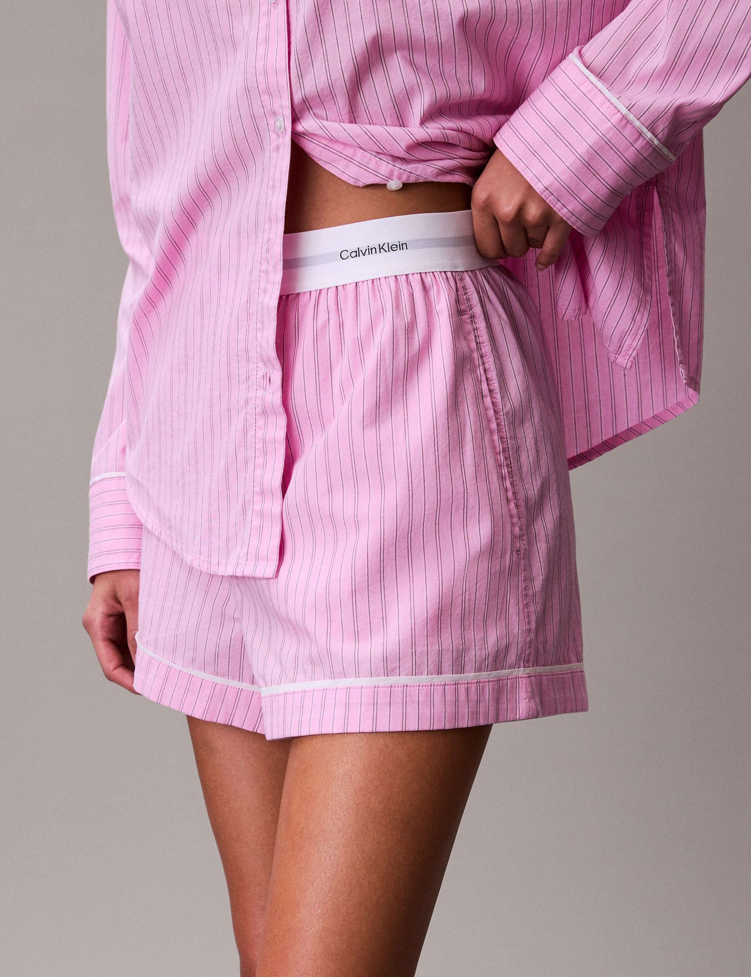 Pure Cotton Striped Shortie Set 6 of 6