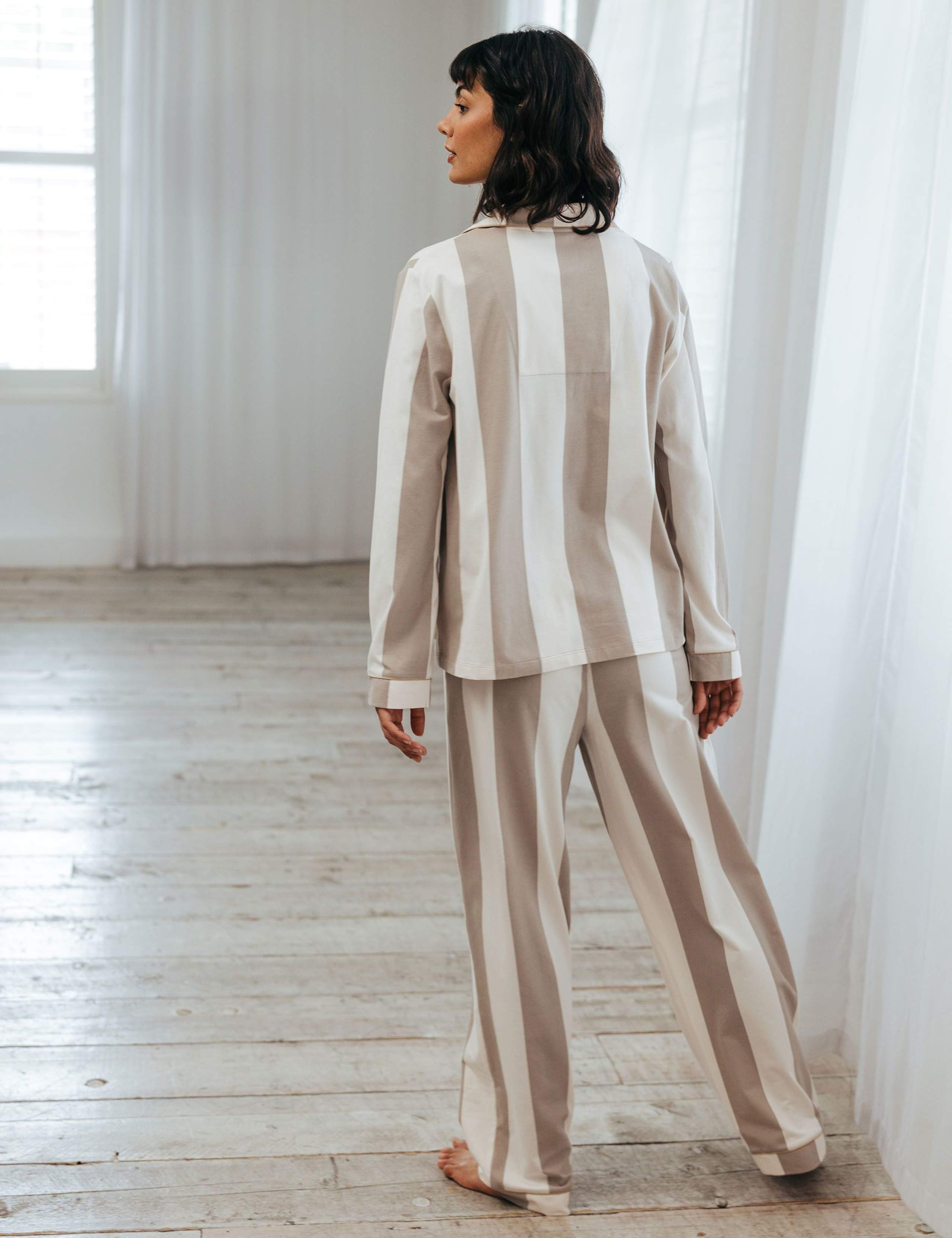 Cotton Rich Striped Pyjama Set 2 of 5