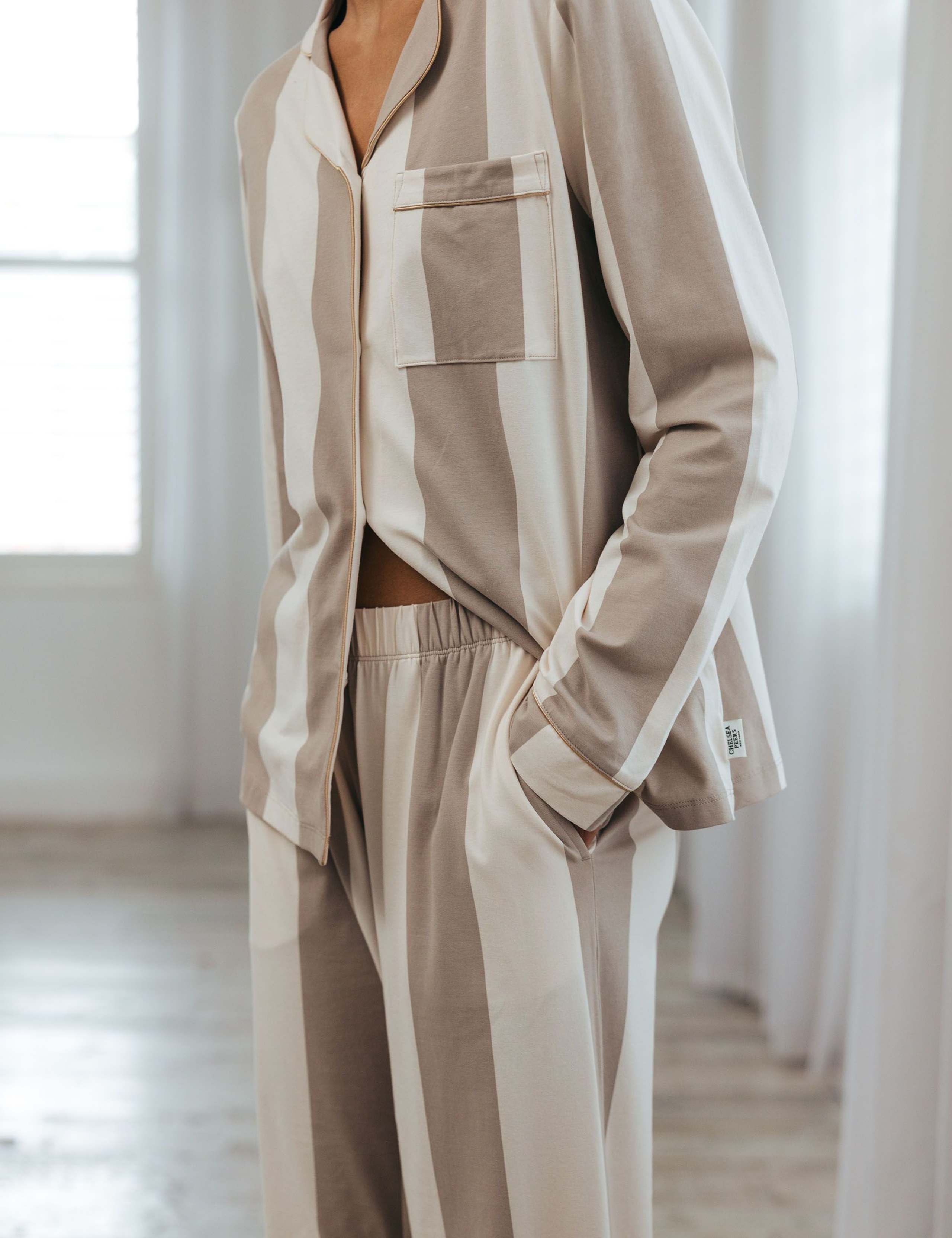 Cotton Rich Striped Pyjama Set 5 of 5