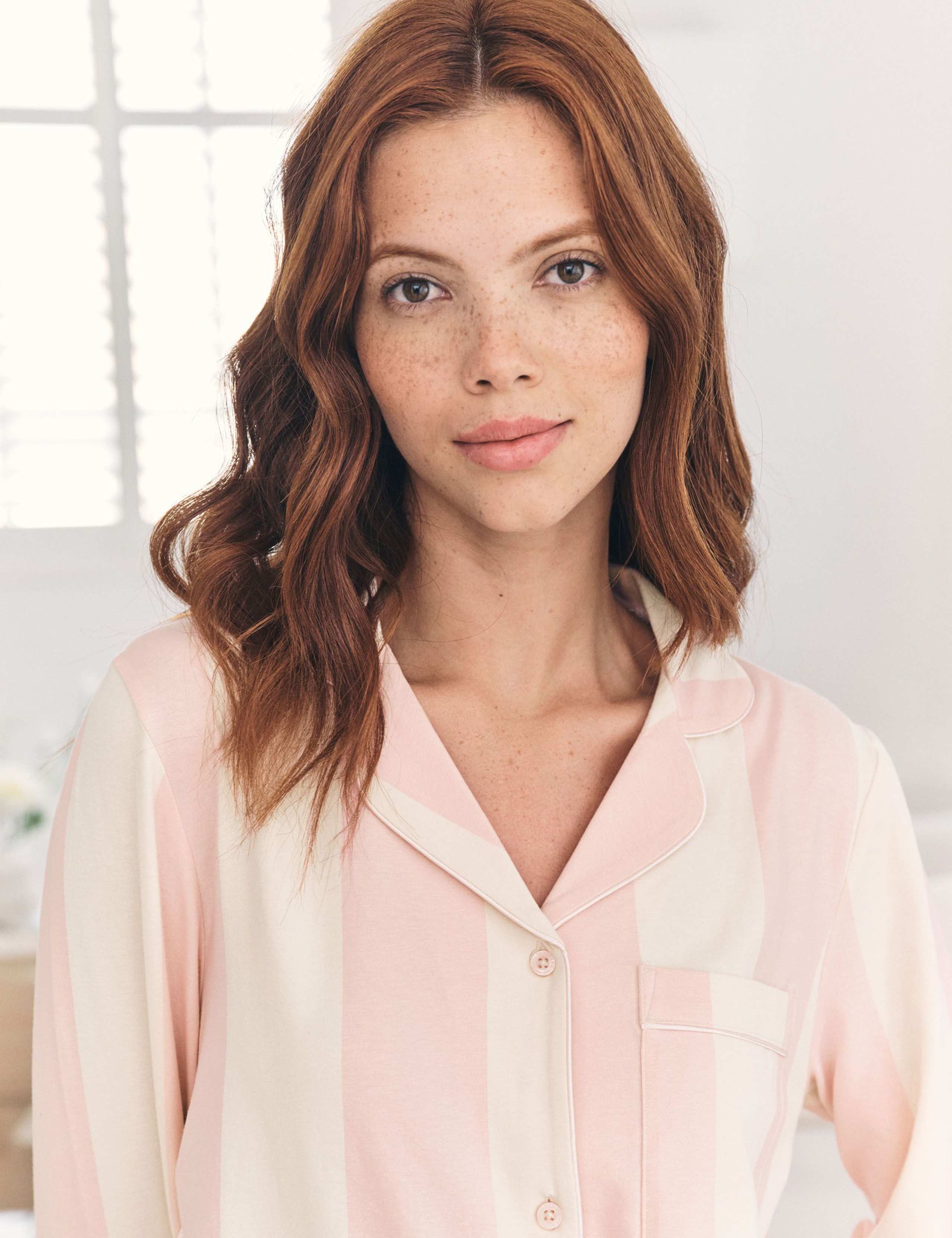 Cotton Rich Striped Pyjama Set 4 of 6