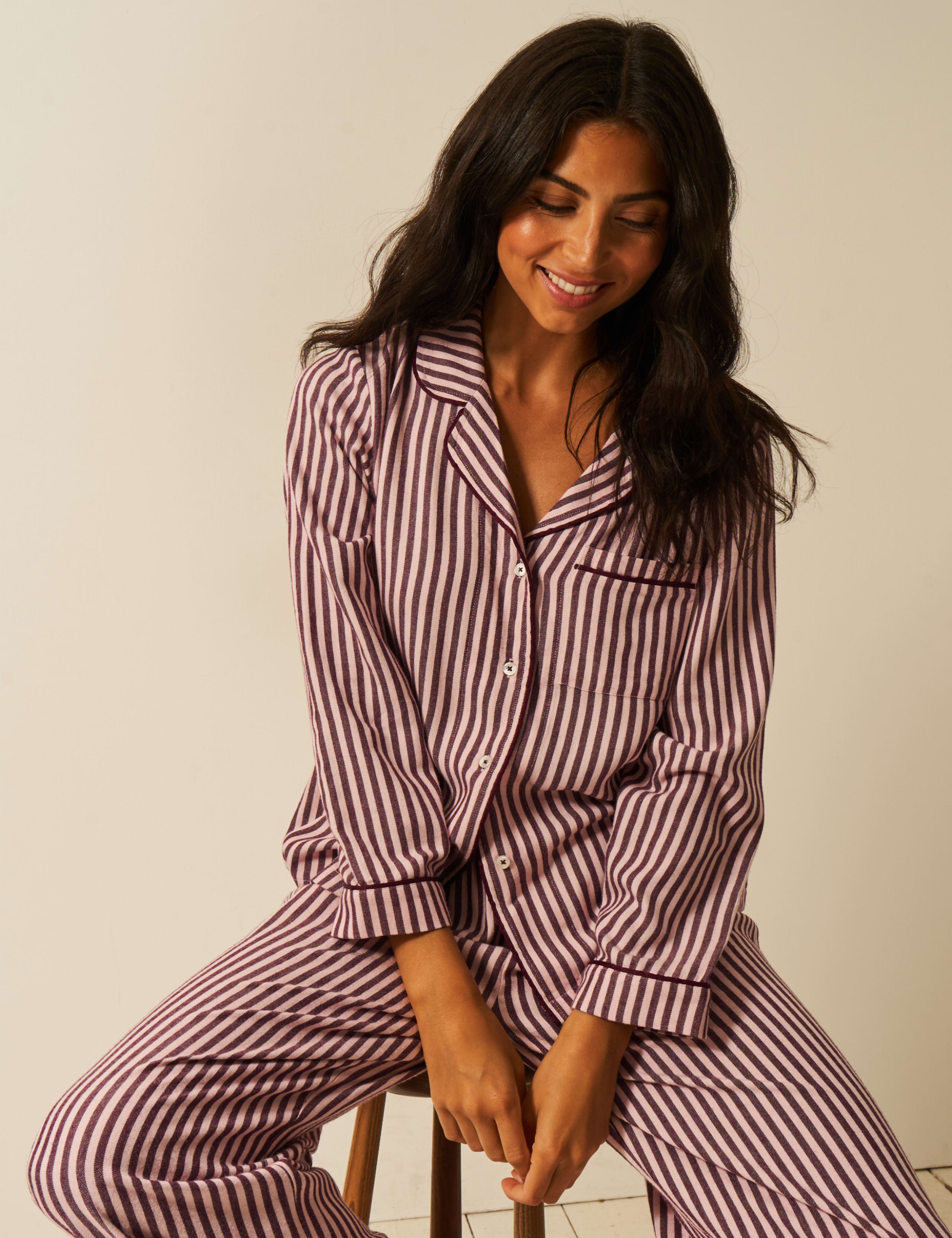 Striped Pyjama Top 3 of 3