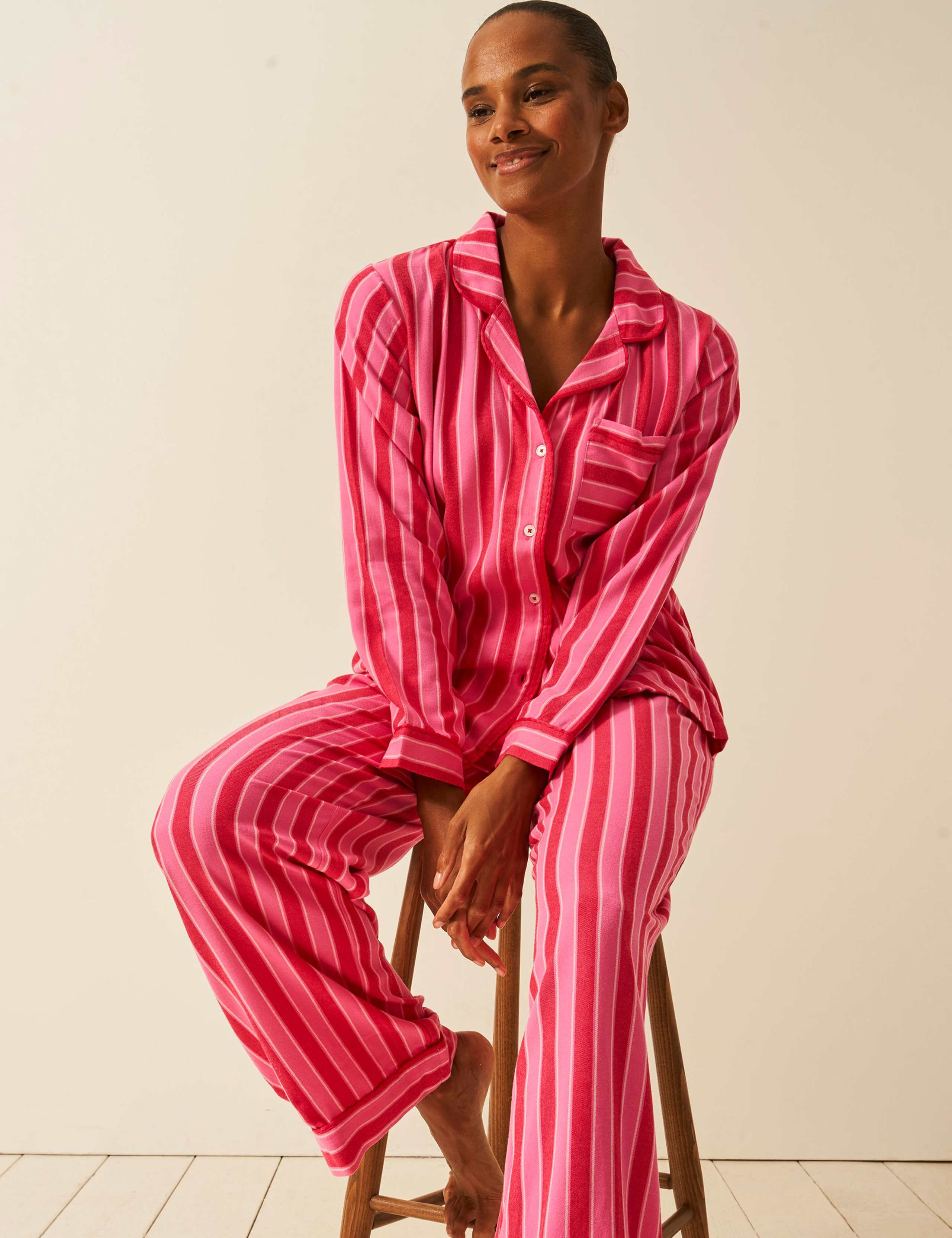 Striped Pyjama Bottoms 2 of 3
