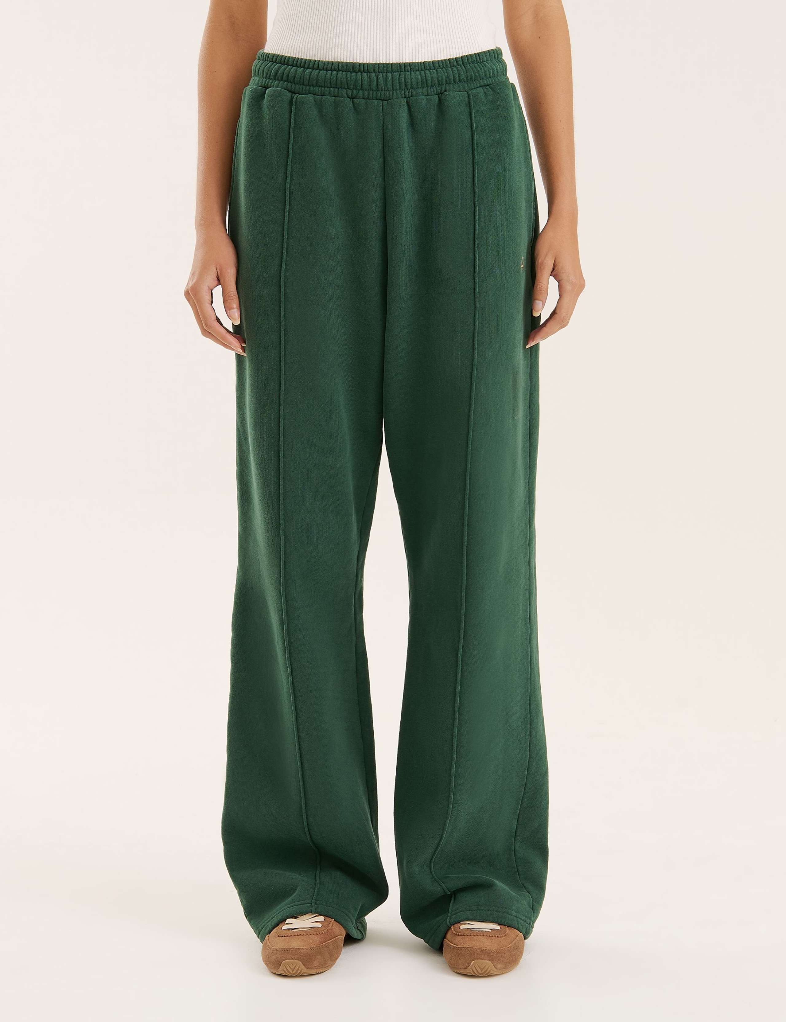 Pure Cotton Wide Leg Joggers 4 of 4