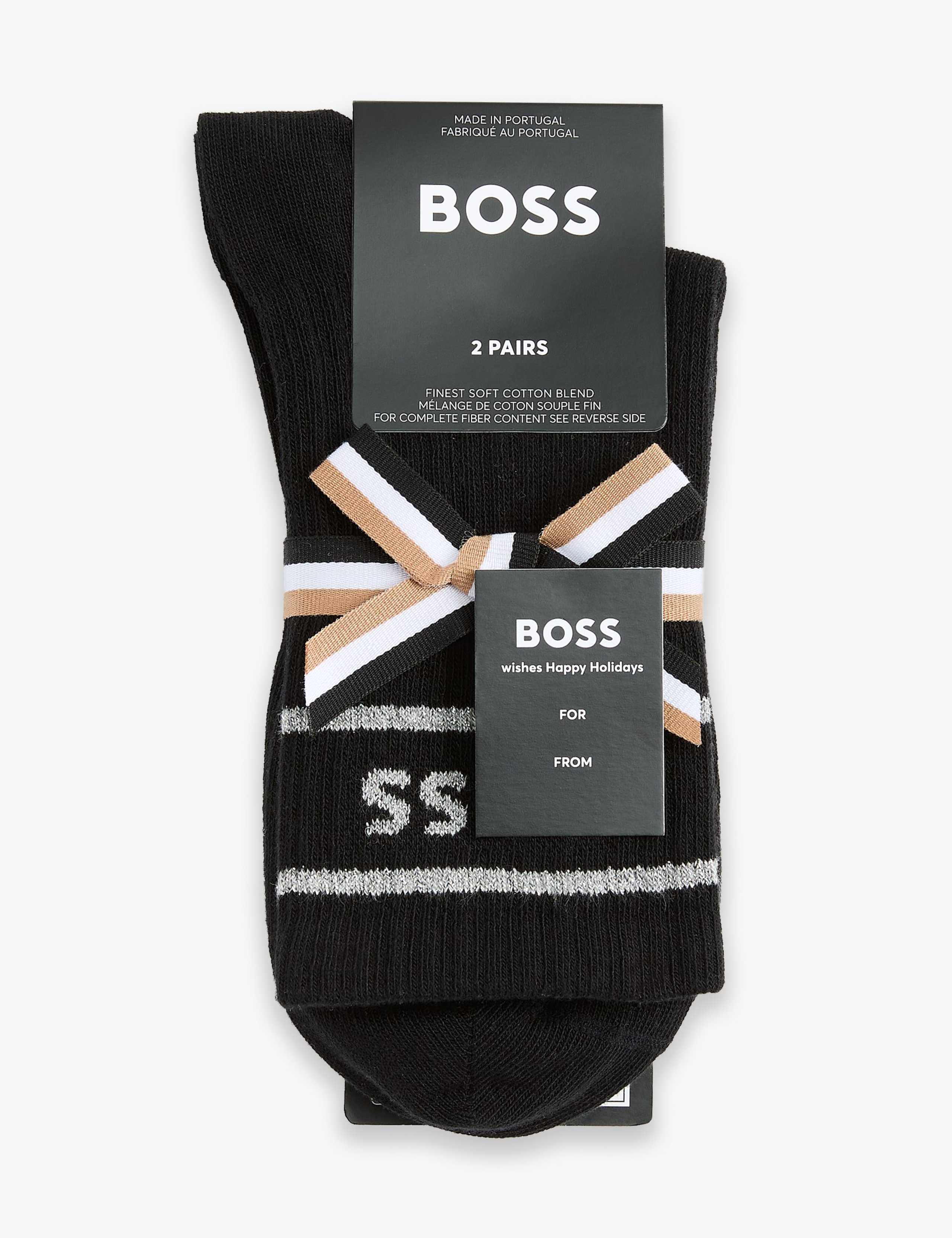 2pk Cotton Rich Glitter Ankle High Socks 3 of 4