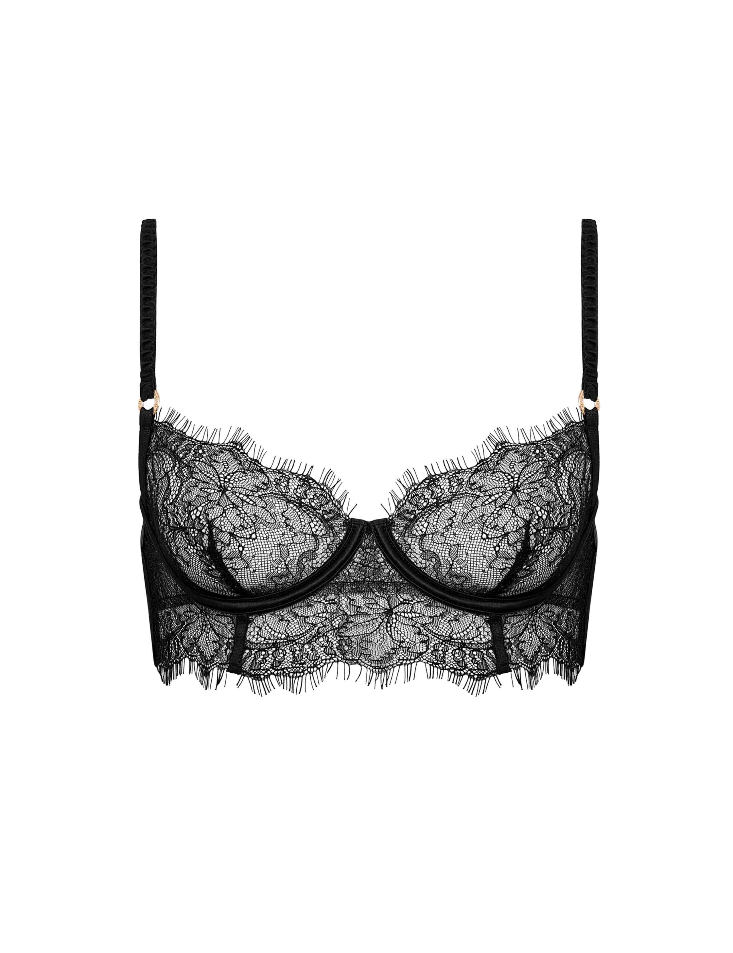 Camelia Lace Wired Longline Bra A-E 2 of 4