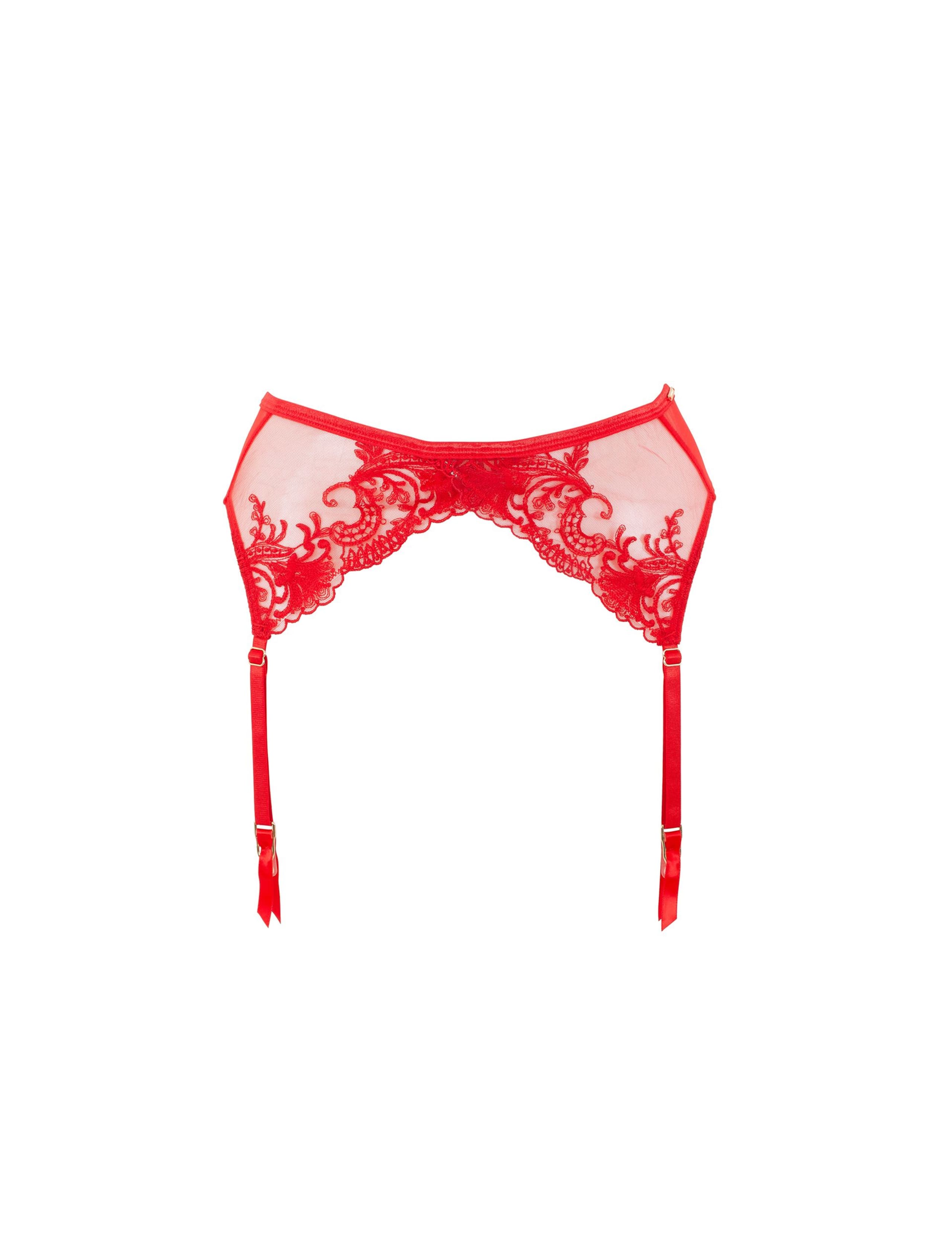 Marseille Embroidered Mesh Suspender 2 of 3